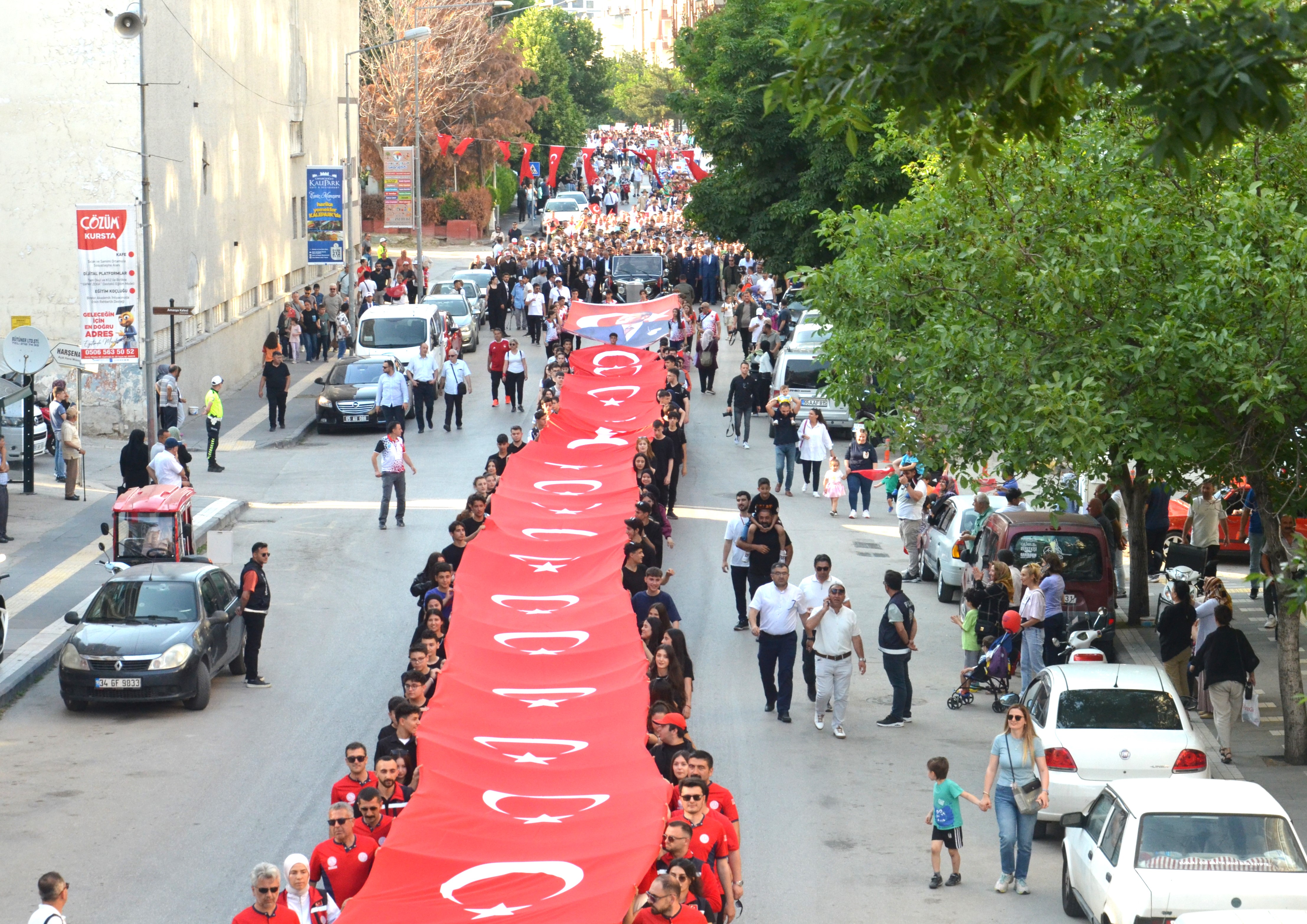 Amasya, Atatürk'ü 106 yıl sonra aynı coşkuyla karşıladı