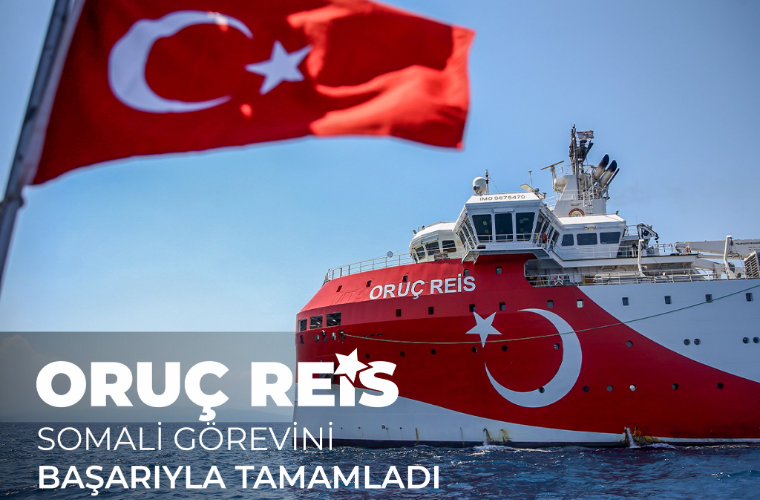 Oruç Reis Somali Denizlerinin MR’ını Çekti