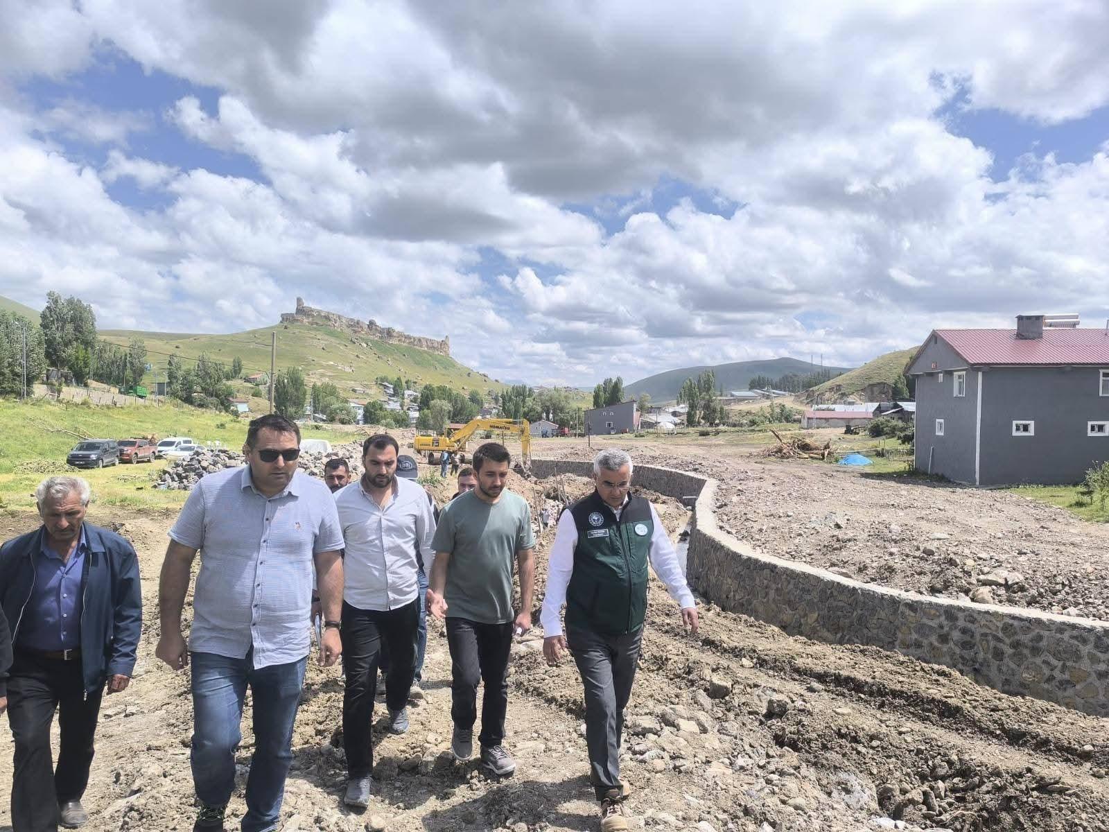DSİ Kars Bölge Müdürlüğü ekiplerinden yerinde inceleme