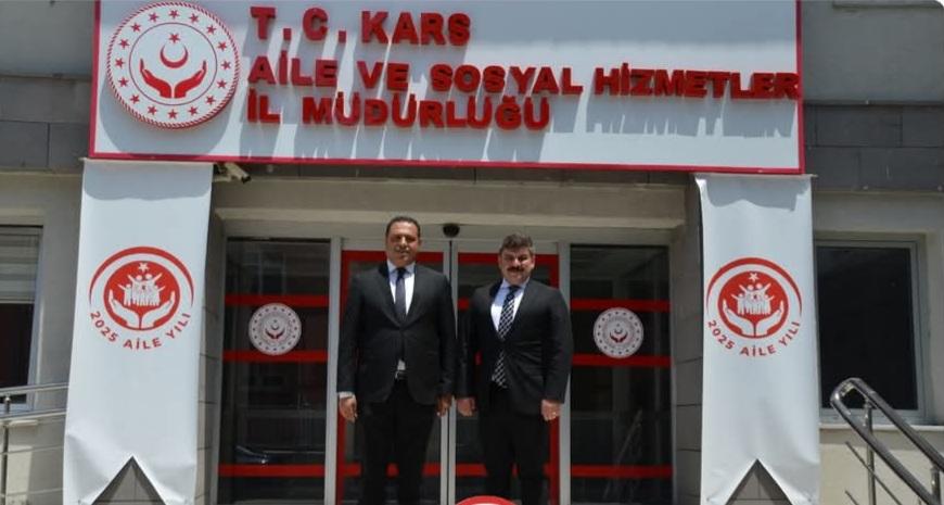 M. Enes Çıkrık’tan Müftülük ve Sosyal Hizmetler Müdürlüğüne veda ziyareti