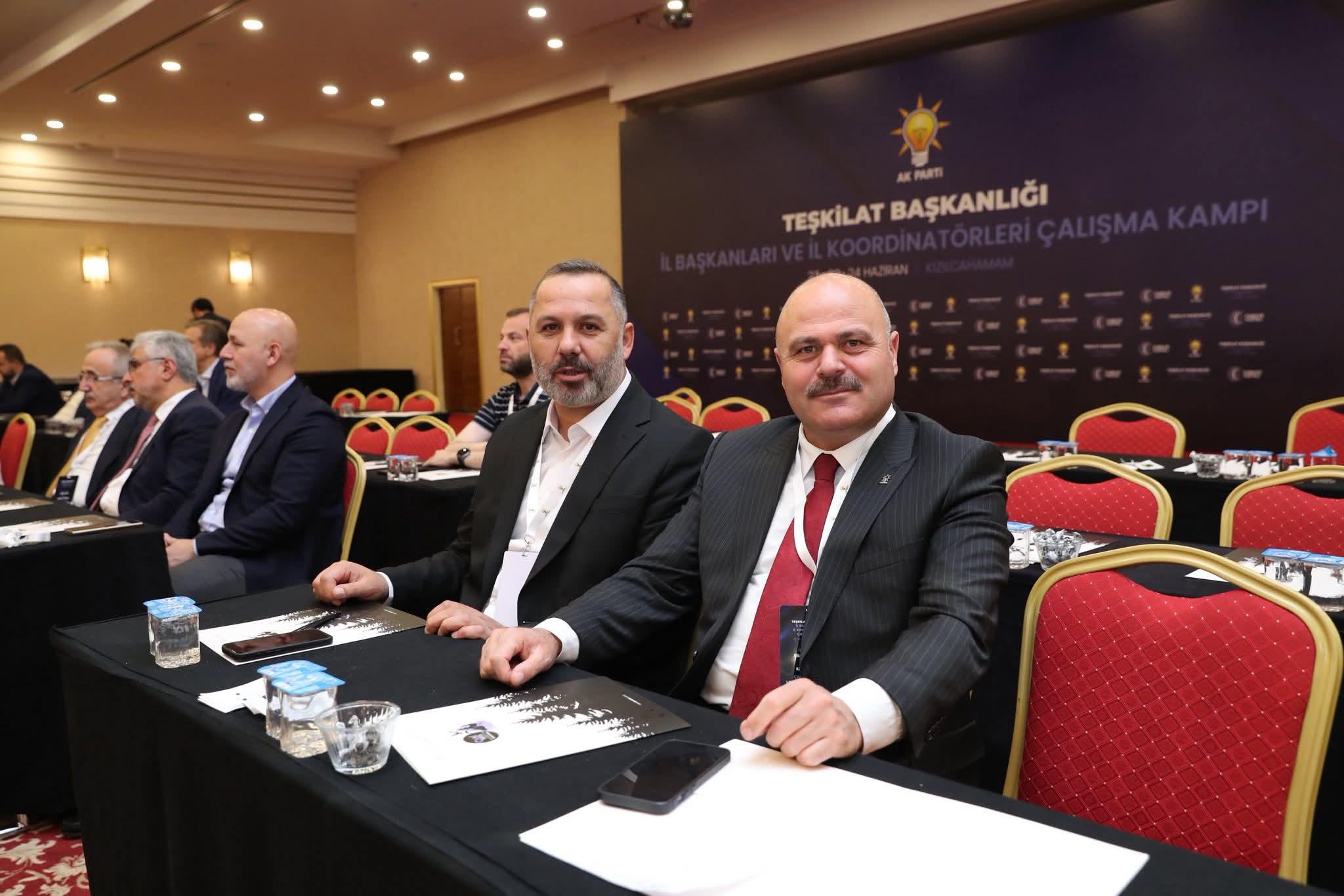 AK Parti Kars İl Başkanı Muammer Sancar, Kızılcahamam Kampı’nda