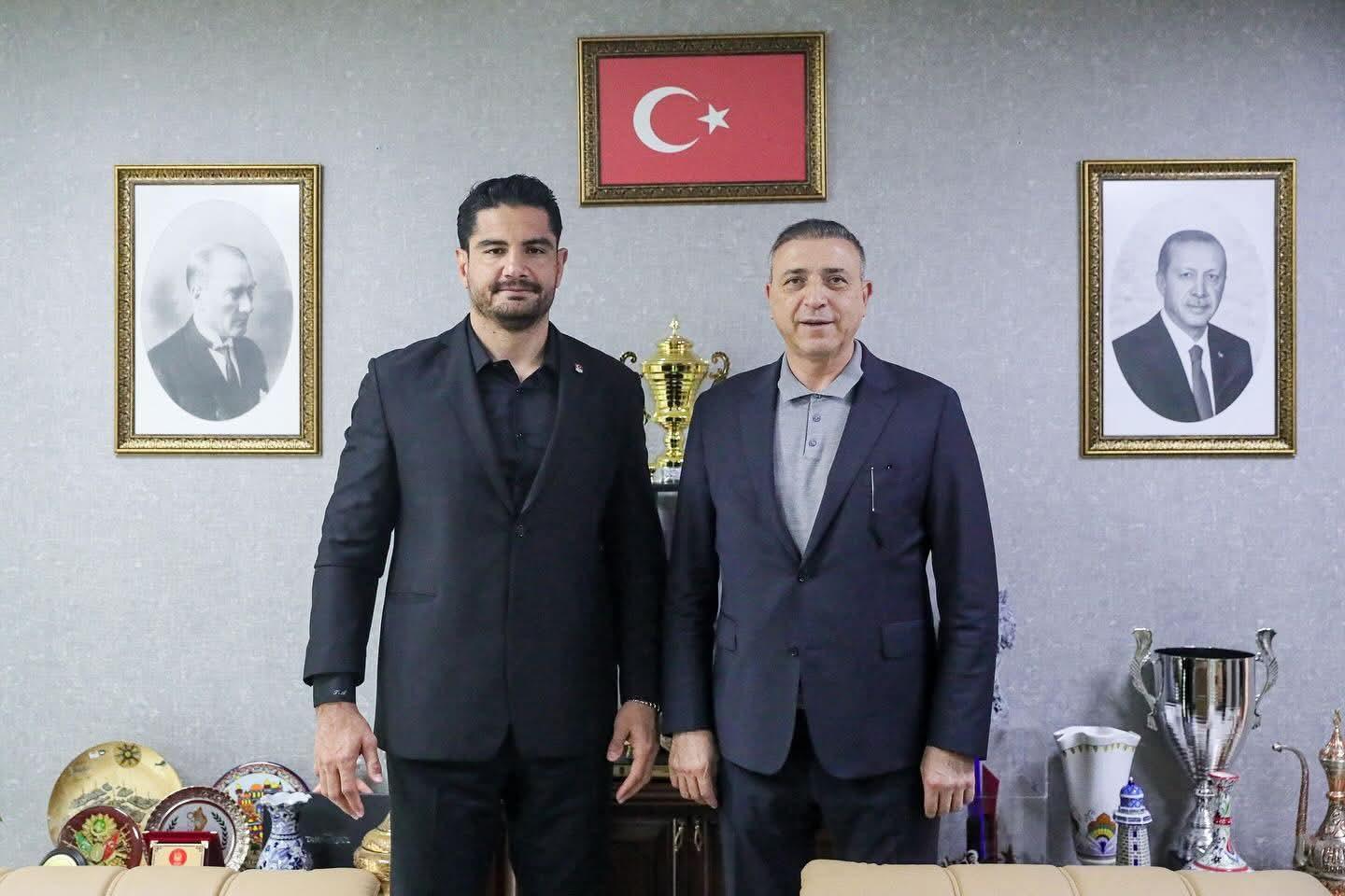 KAIFED Genel Başkanı Dr. Erdoğan Yıldırım’dan Türkiye Güreş Federasyonu Başkanı Taha Akgül’e Ziyaret