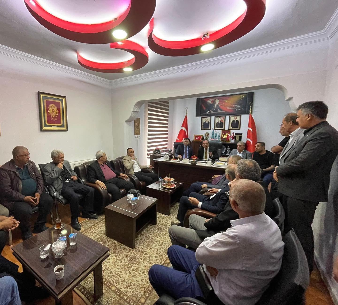 MHP Kars İl Başkanlığında Bayramlaşma Programı Düzenlendi