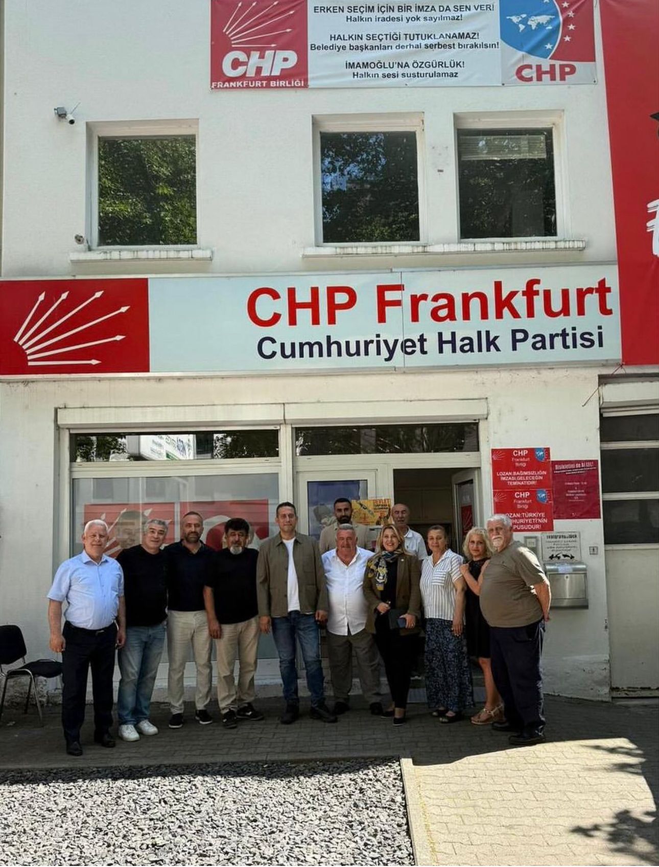 Elvan Işık Gezmiş Frakfurt'tan seslendi: İmamoğlu'na özgürlük