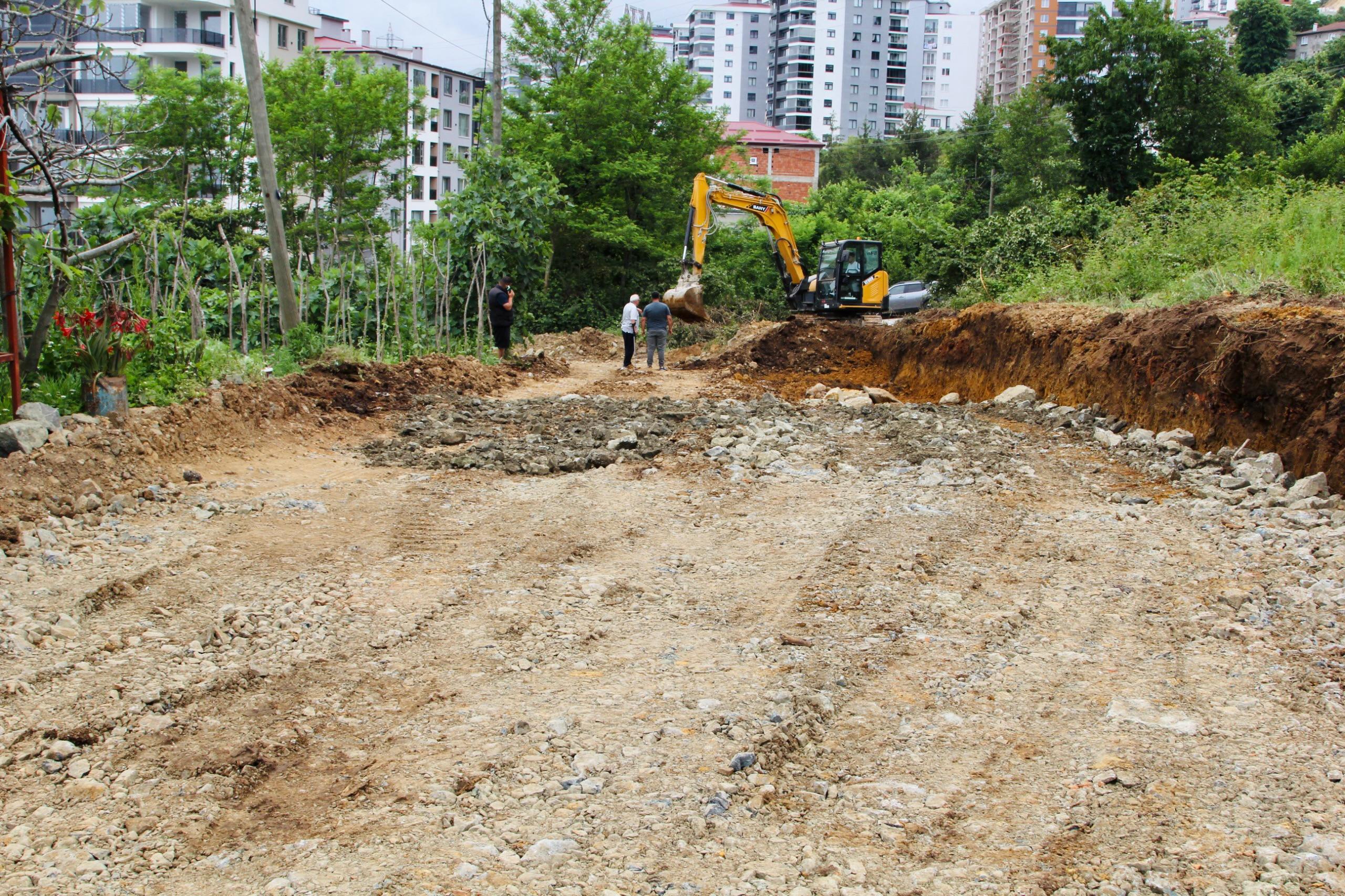 Giresun Belediyesi yeni imar yolları açıyor