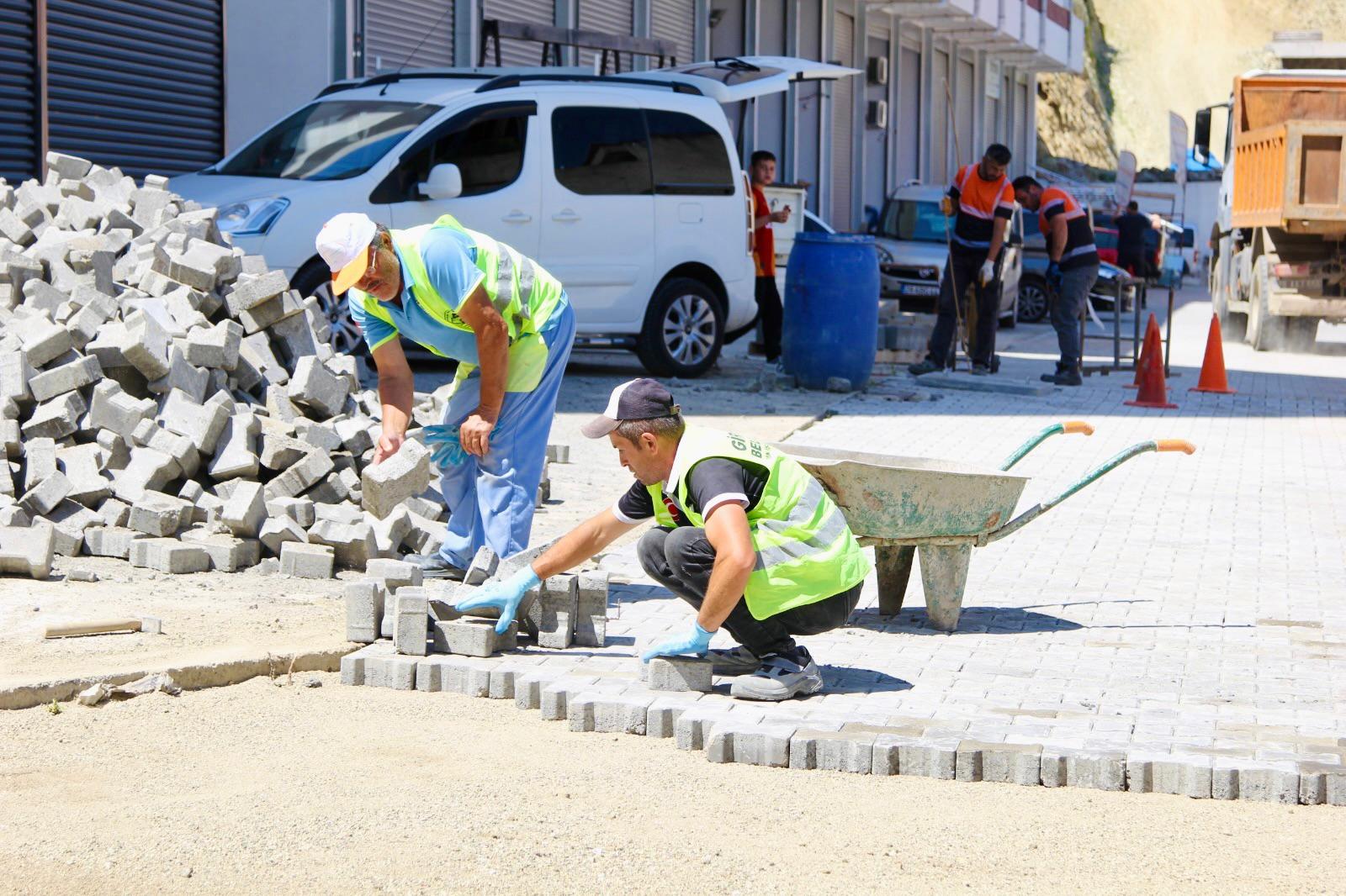 Giresun Belediyesi hızlı çözüm ekibi