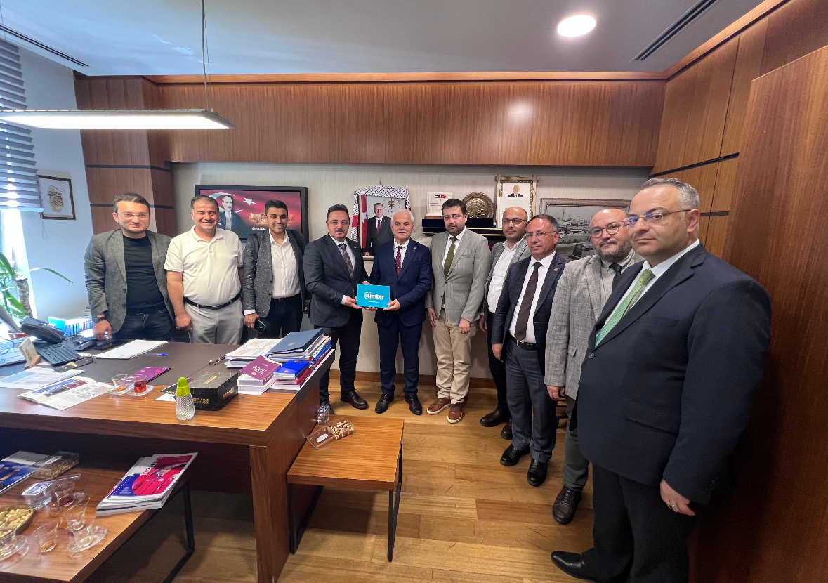 TİMBİR’den Dijital Mecralar Komisyonu yeni Başkanı Nazım Elmas’a ziyaret