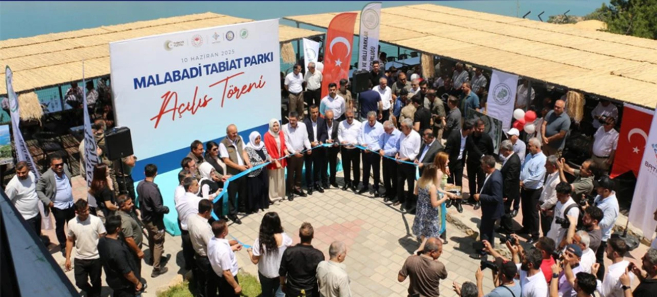 Malabadi’de 960 dönümlük tabiat parkı hizmete açıldı