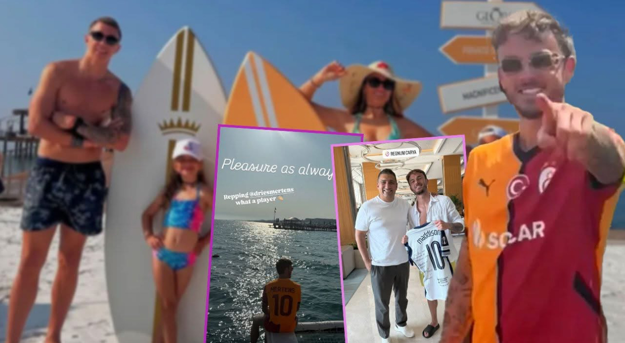 Dünyaca ünlü futbolcuların tatil tercihi Antalya Serik