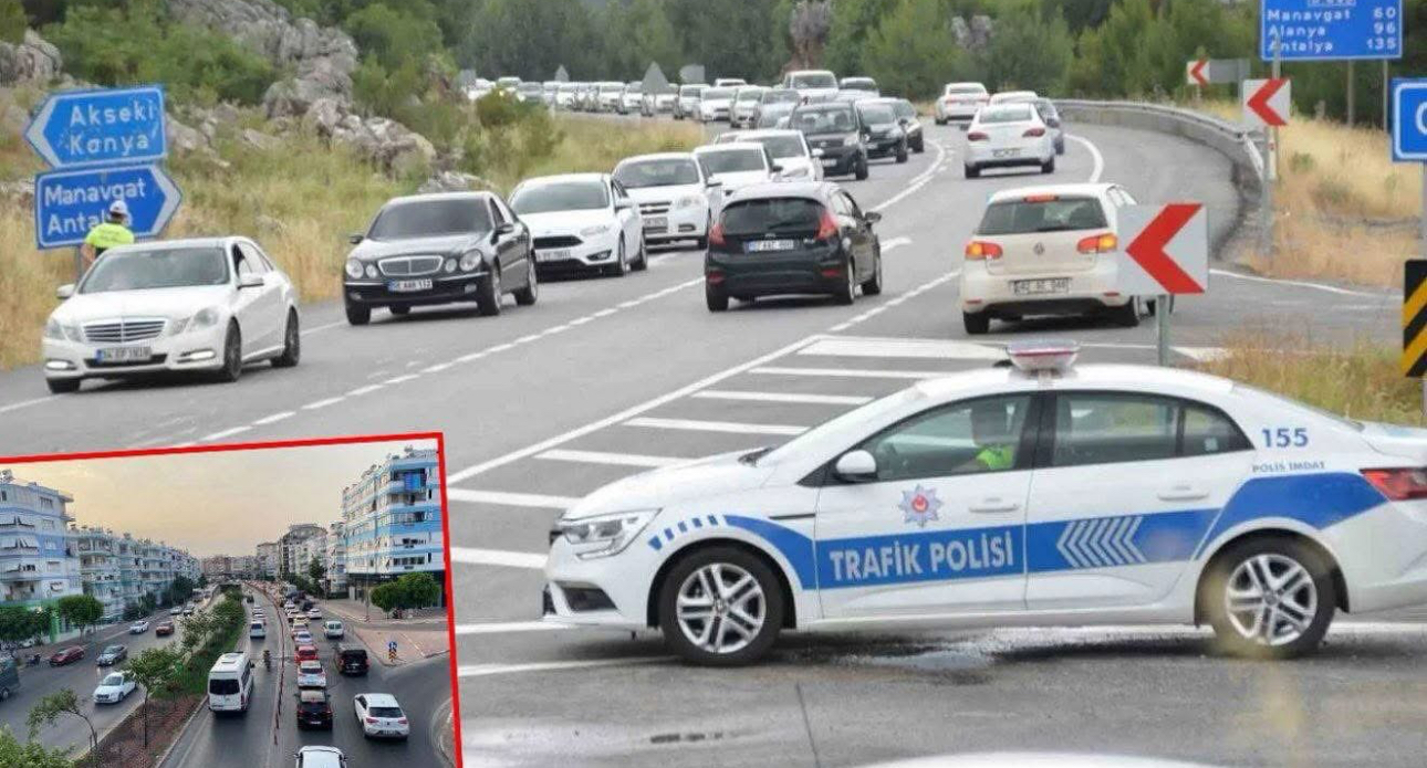 Antalya’da araç sayısı nüfusu solladı!
