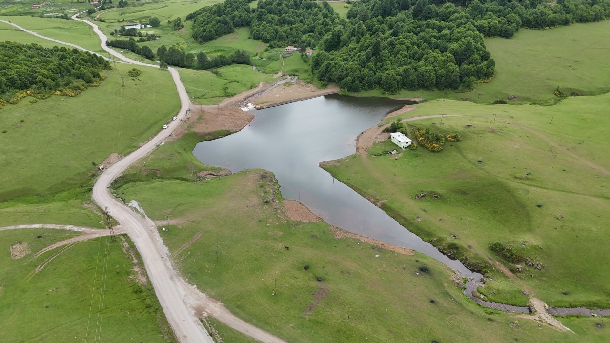 Uluvahta Yayla Göleti turizme kazandırılıyor