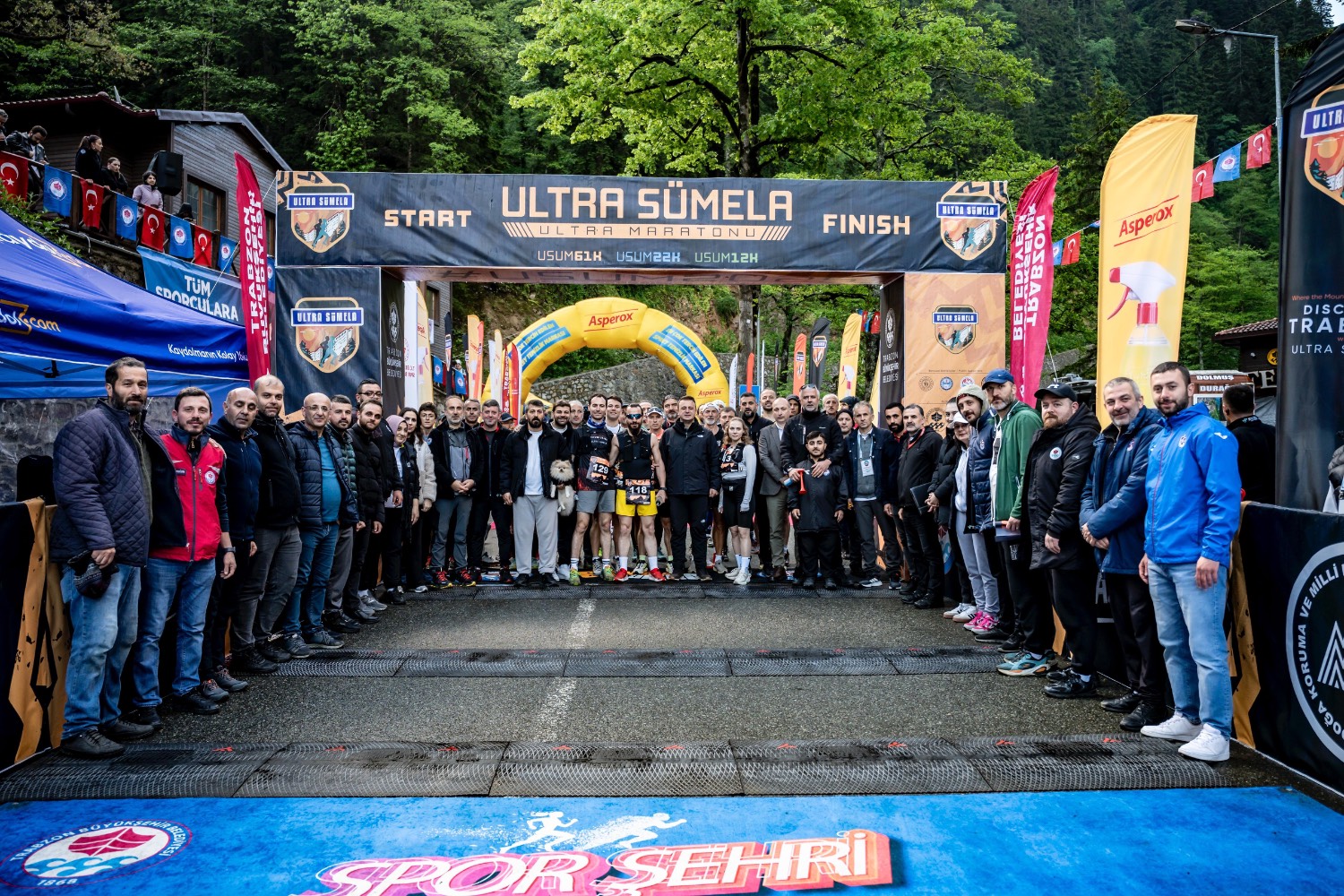 Uluslararası Ultra Sümela Maratonu nefes kesti