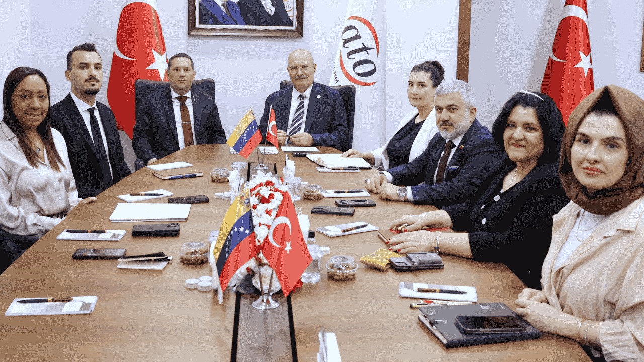ATO Başkanı Baran: Venezuela ile dış ticaret hedefimiz 5 milyar dolar