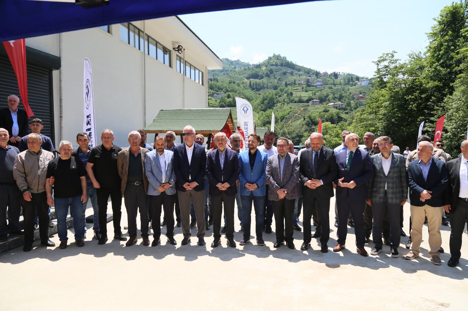 Rize'de modern mezbahane açılışı yapıldı