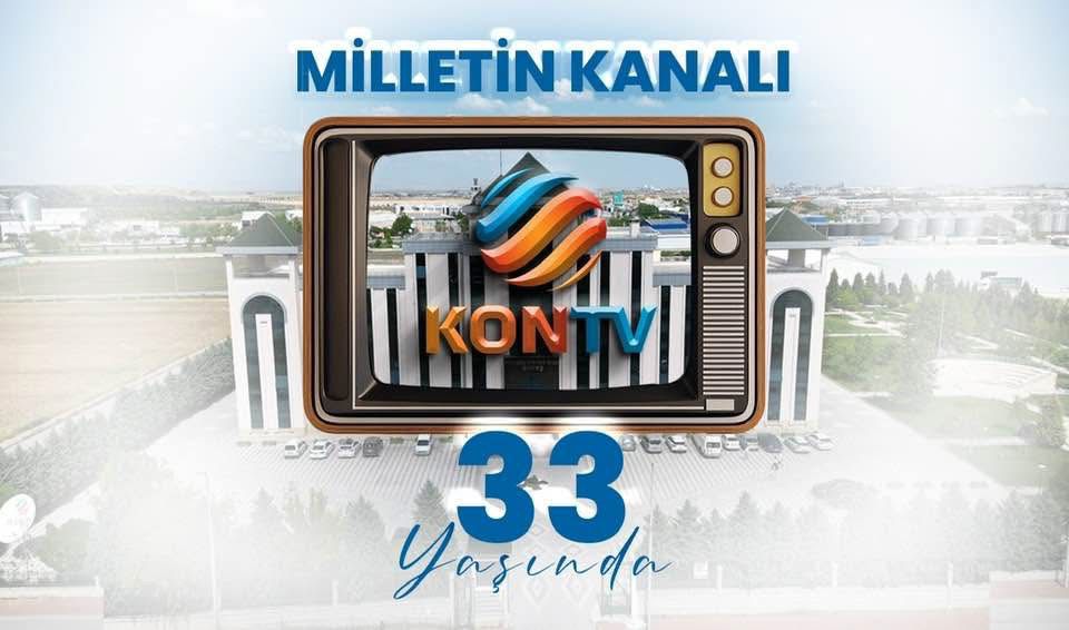 Milletin Kanalı KONTV 33.cü Kuruluş yılını kutluyor