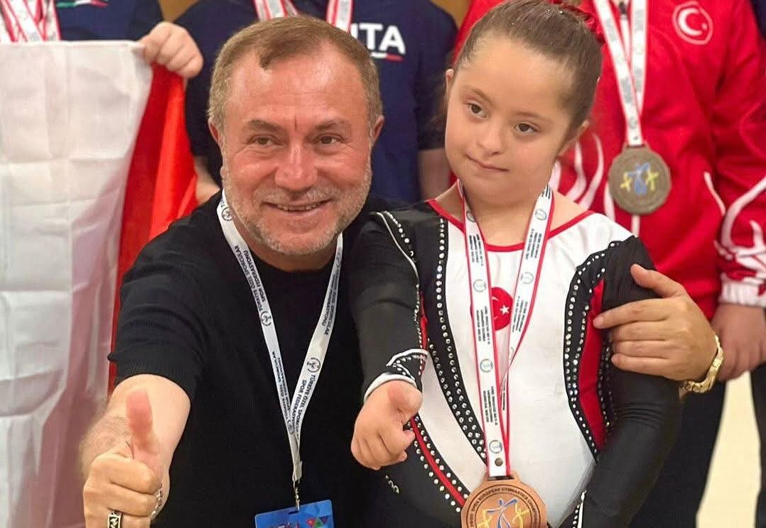 Muğlalı özel sporcu Serra Soysal, Cimnastik Avrupa Şampiyonası'nda tarih yazdı