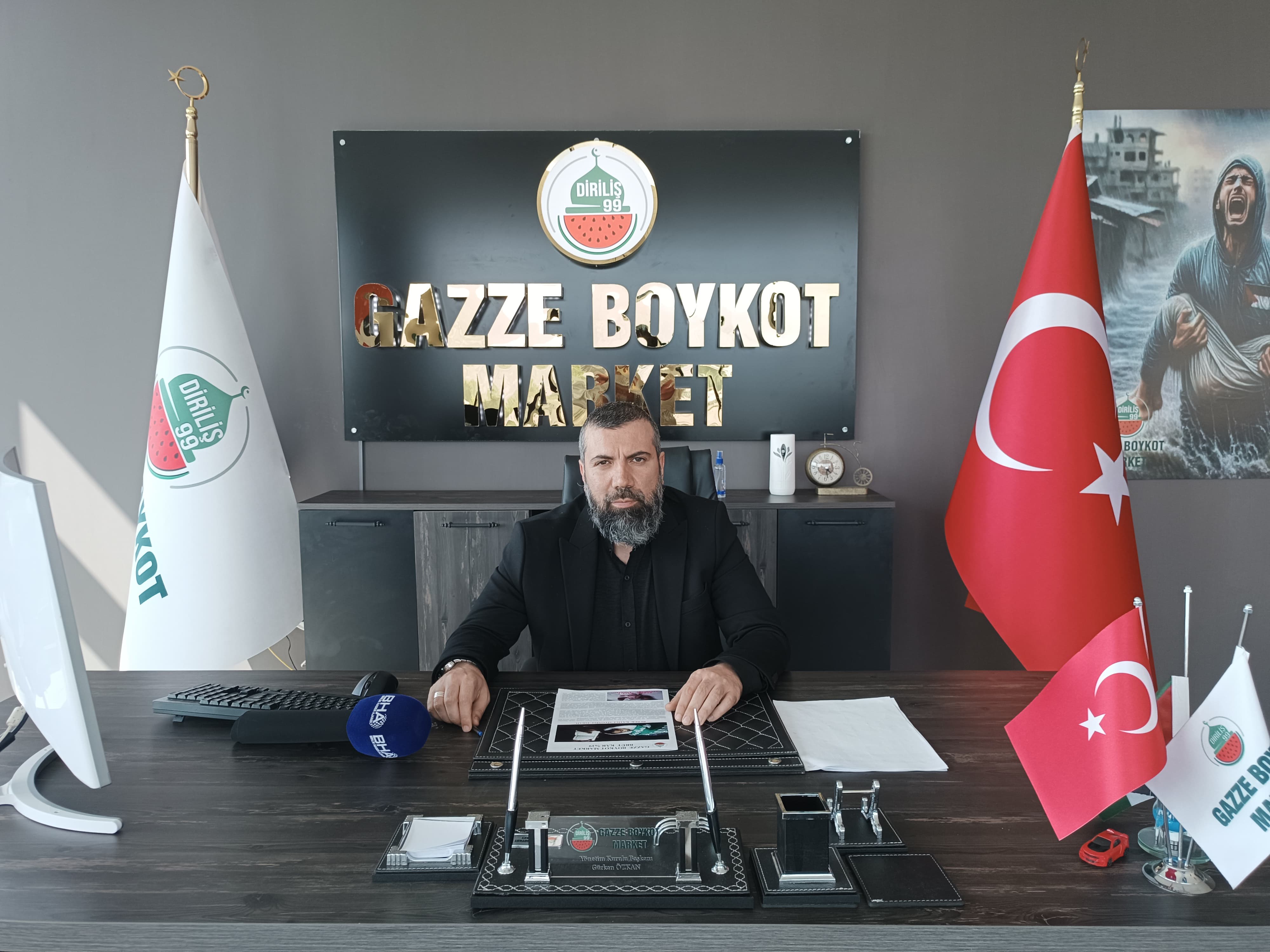 “Bir ürün, bir vicdan, bir ümmet” mottosuyla yola çıktılar: Diriliş99 Gazze boykot marketleri açılıyor