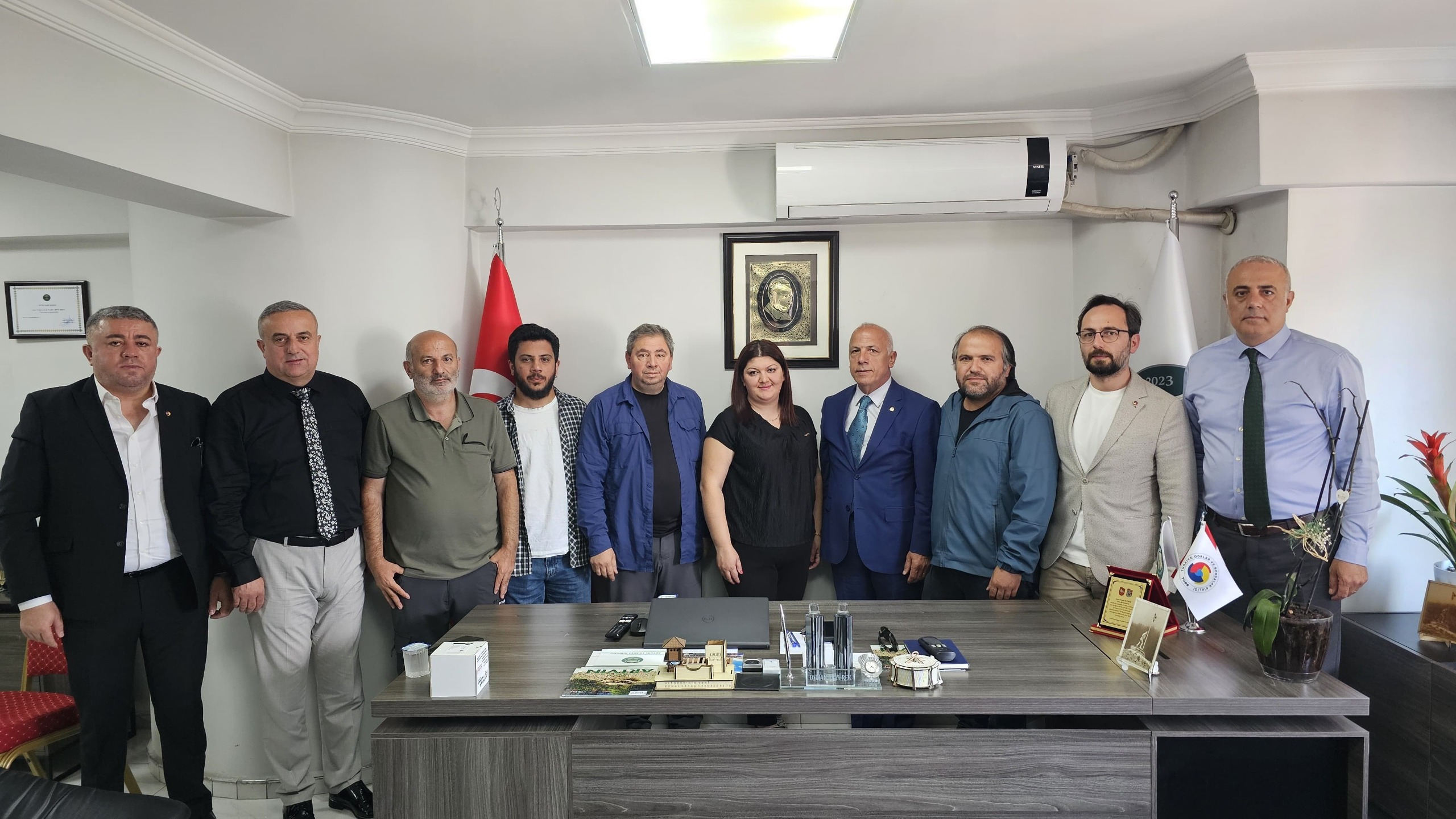 Basın temsilcilerinden Ticaret Borsası’na ziyaret