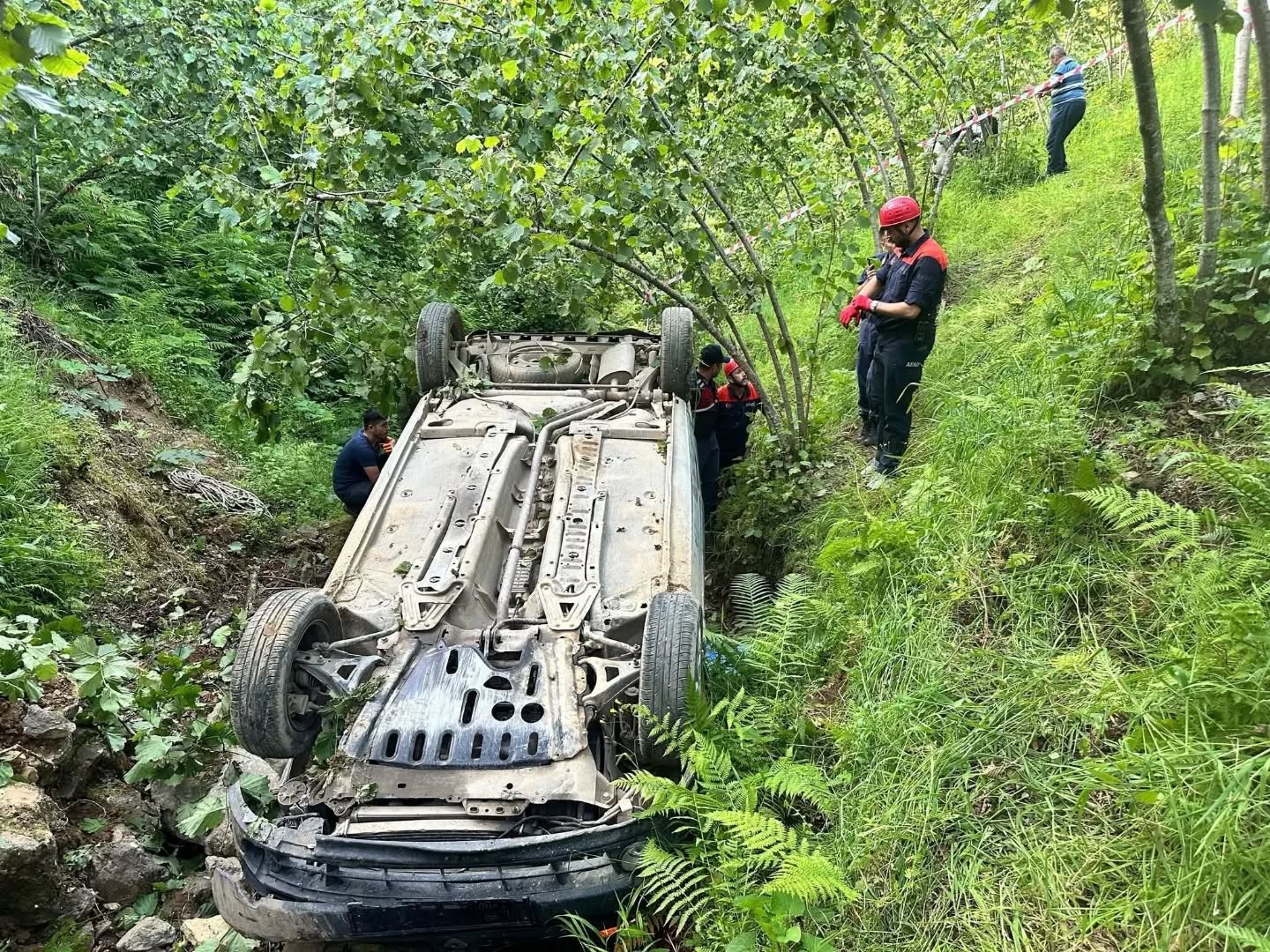 Yağlıdere'de ölümlü trafik kazası