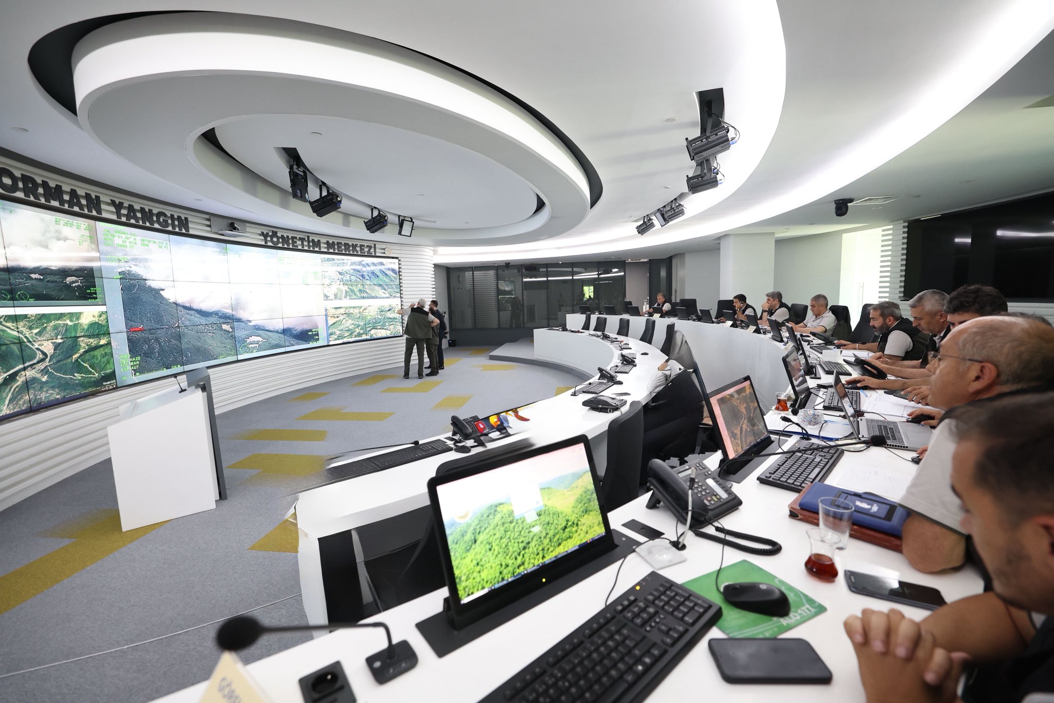 Yangın Yönetim Merkezi kesintisiz görev başında