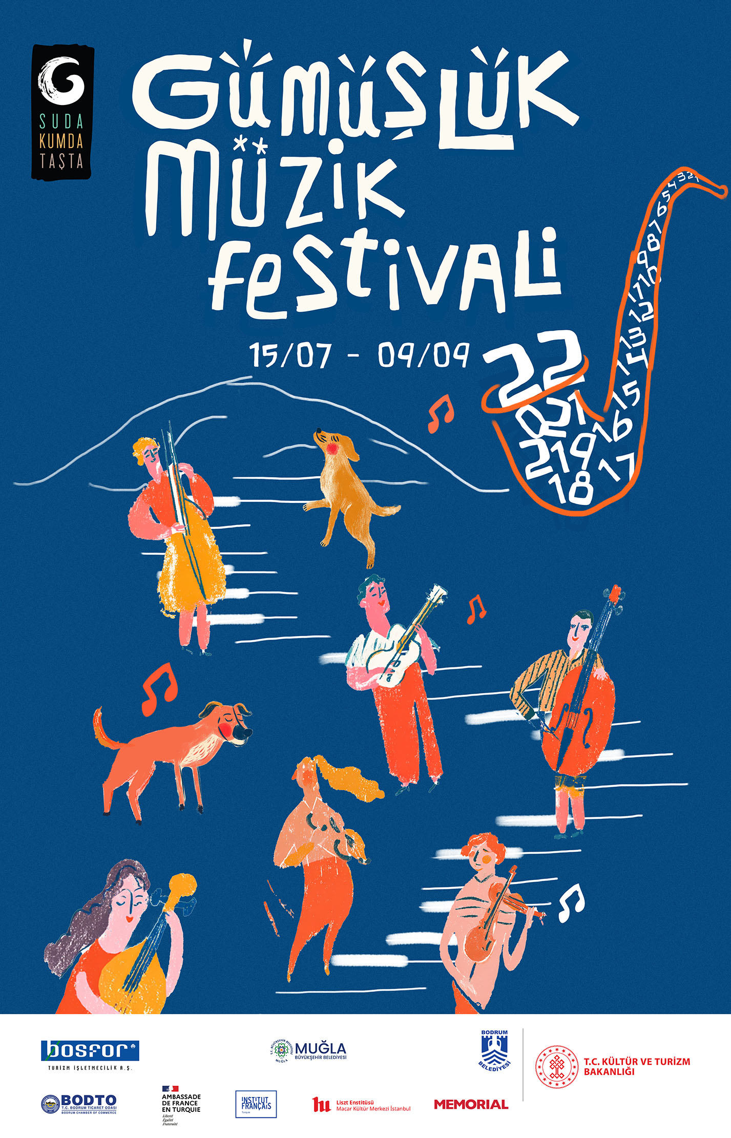 22. Gümüşlük Müzik Festivali başlıyor
