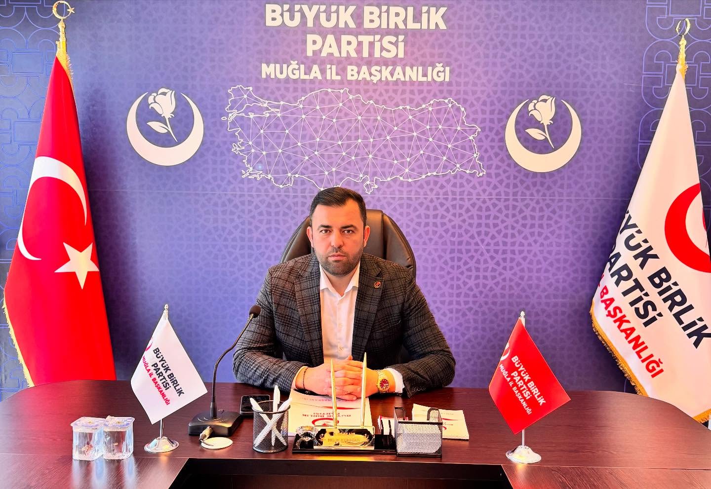 BBP Muğla İl Başkanı Melih Aydoğan'ın 15 Temmuz mesajı