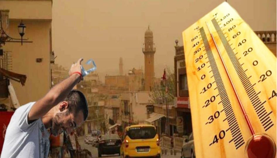 Mardin'de sıcaklık 44 dereceyi aştı!