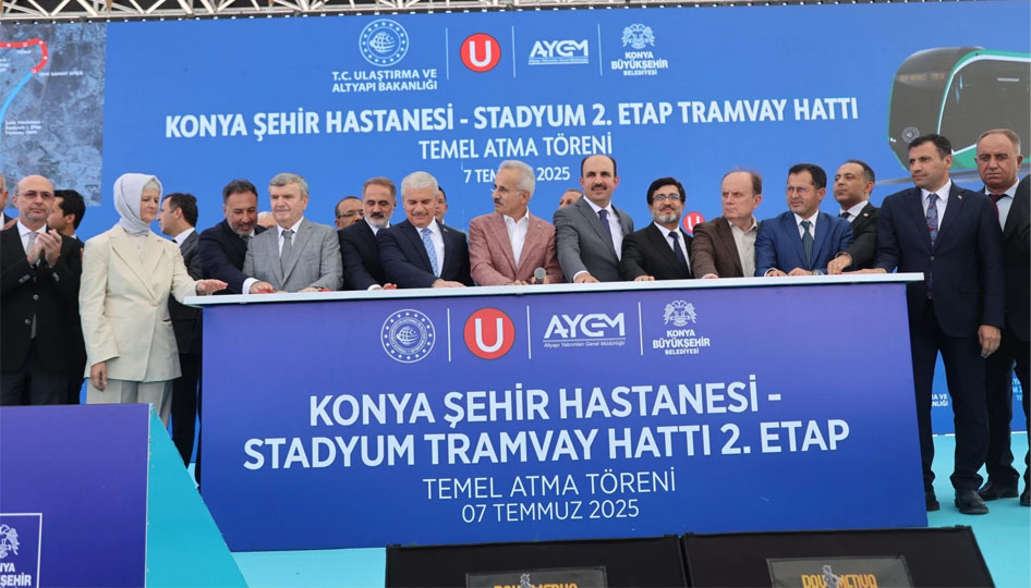 Konya’ya yeni tramvay hattı