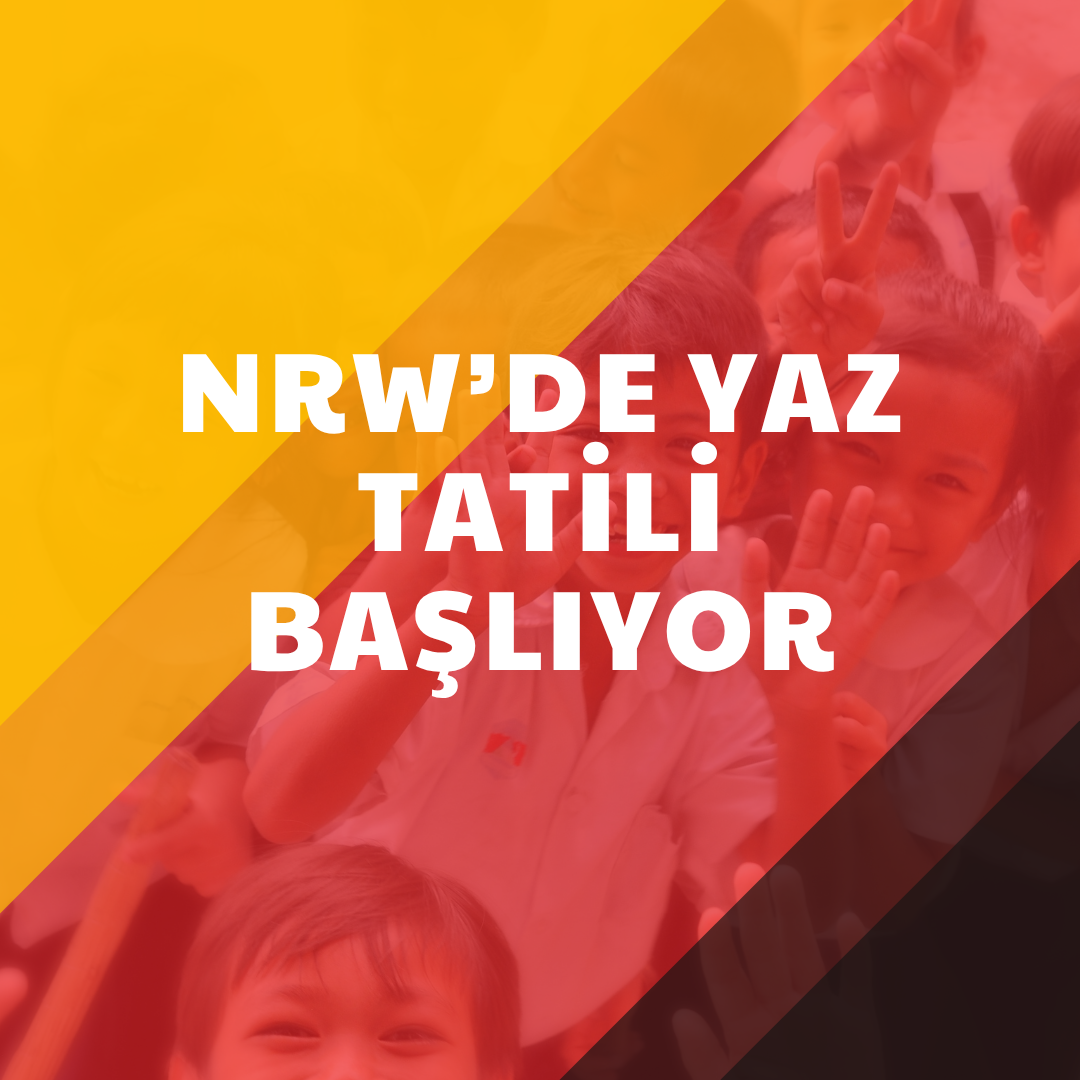 Almanya’da yaz tatili başlıyor: Kuzey Ren Vestfalya’da okullar cuma günü kapanıyor