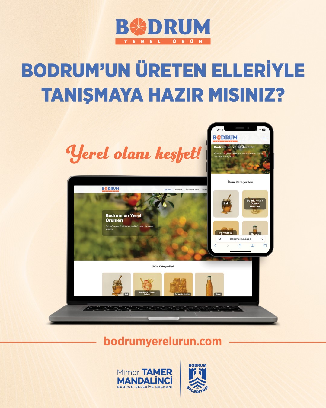 Yerel üretici ile tüketici arasında köprü “Bodrum Yerel Ürün”