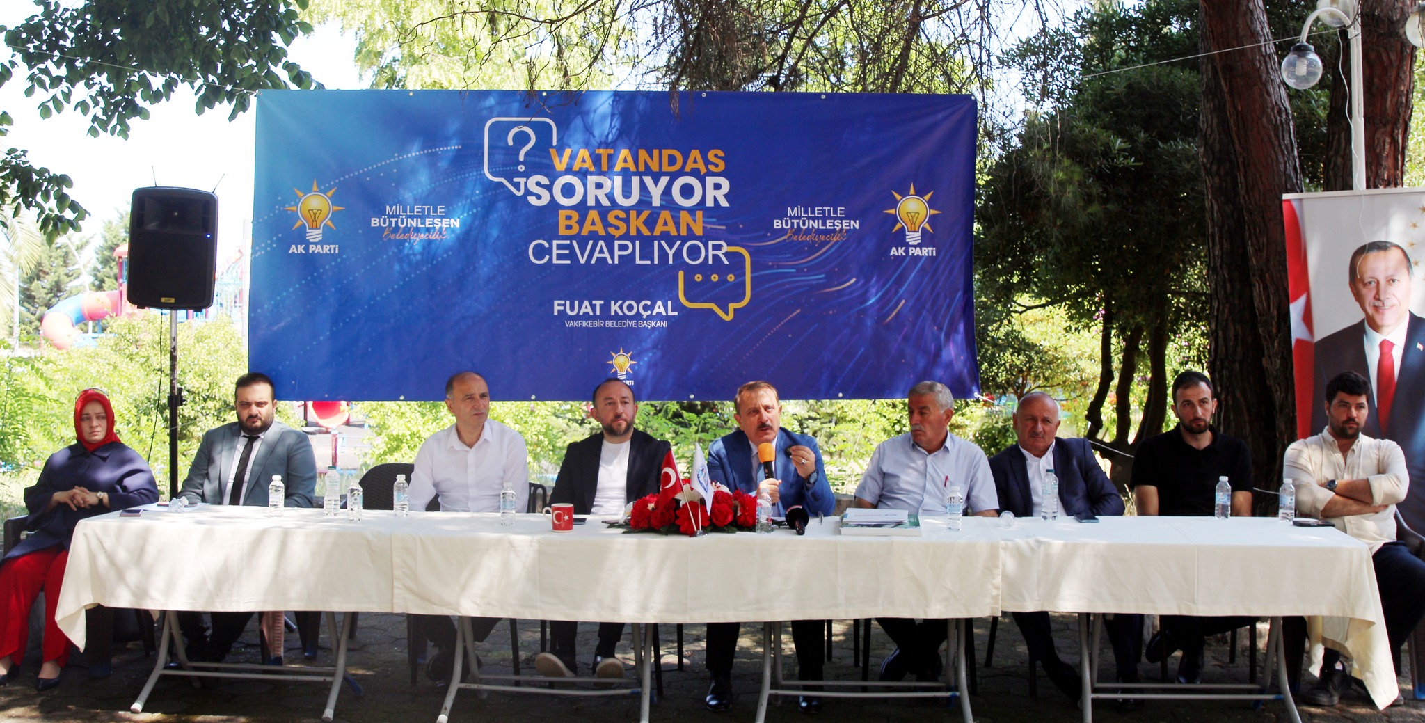 Başkan Koçal: “Vakfıkebir’e hizmet için gece gündüz çalışıyoruz”