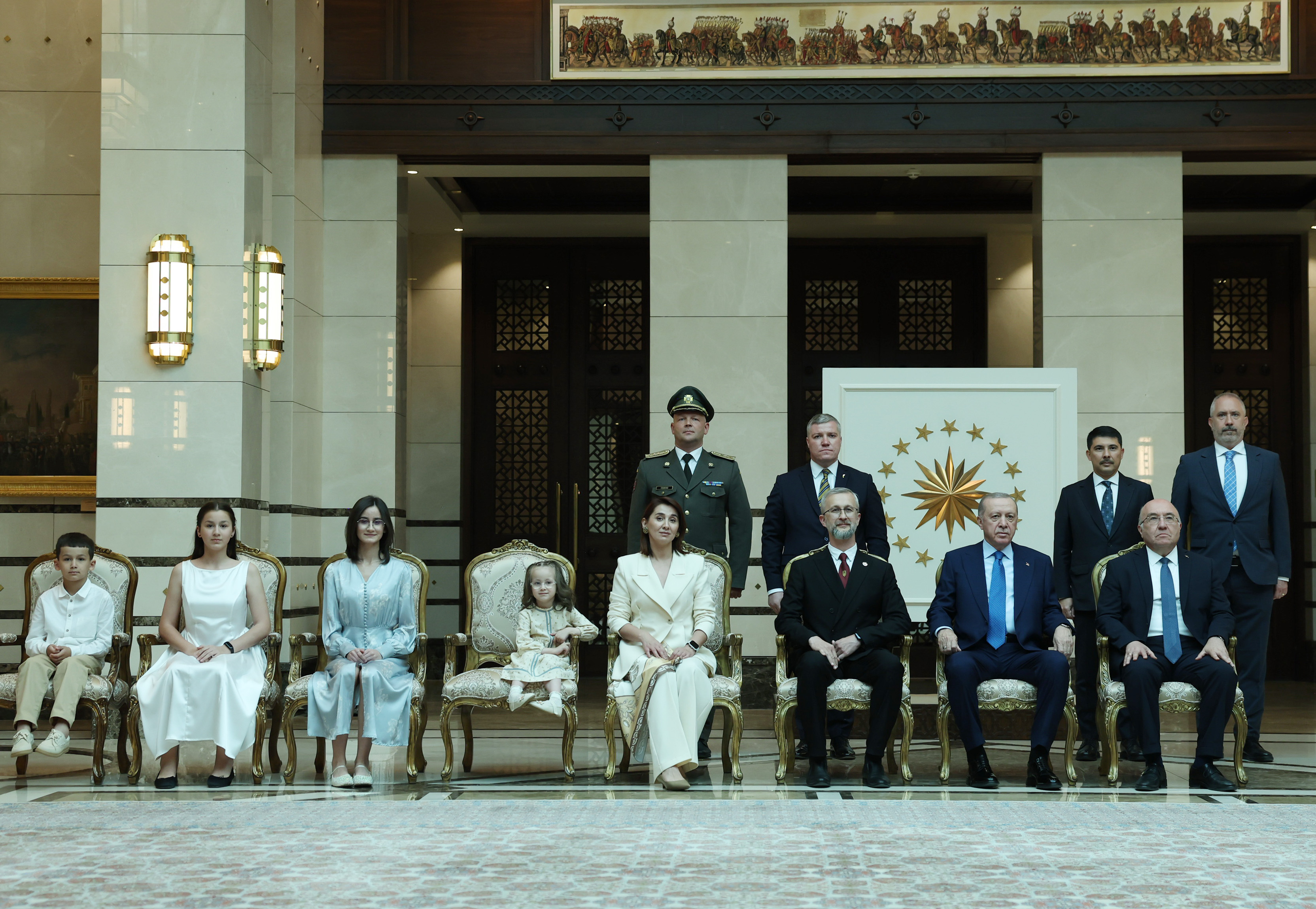 Cumhurbaşkanı Erdoğan, dört ülkenin yeni büyükelçilerini kabul etti