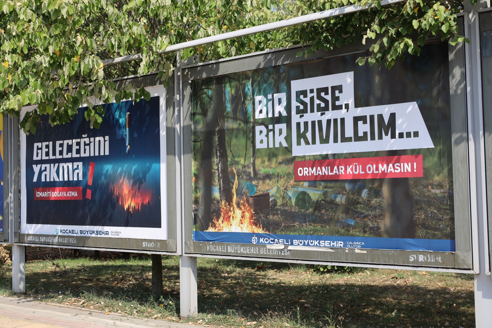 Kocaeli Büyükşehir orman yangınlarına  karşı farkındalığı artırıyor