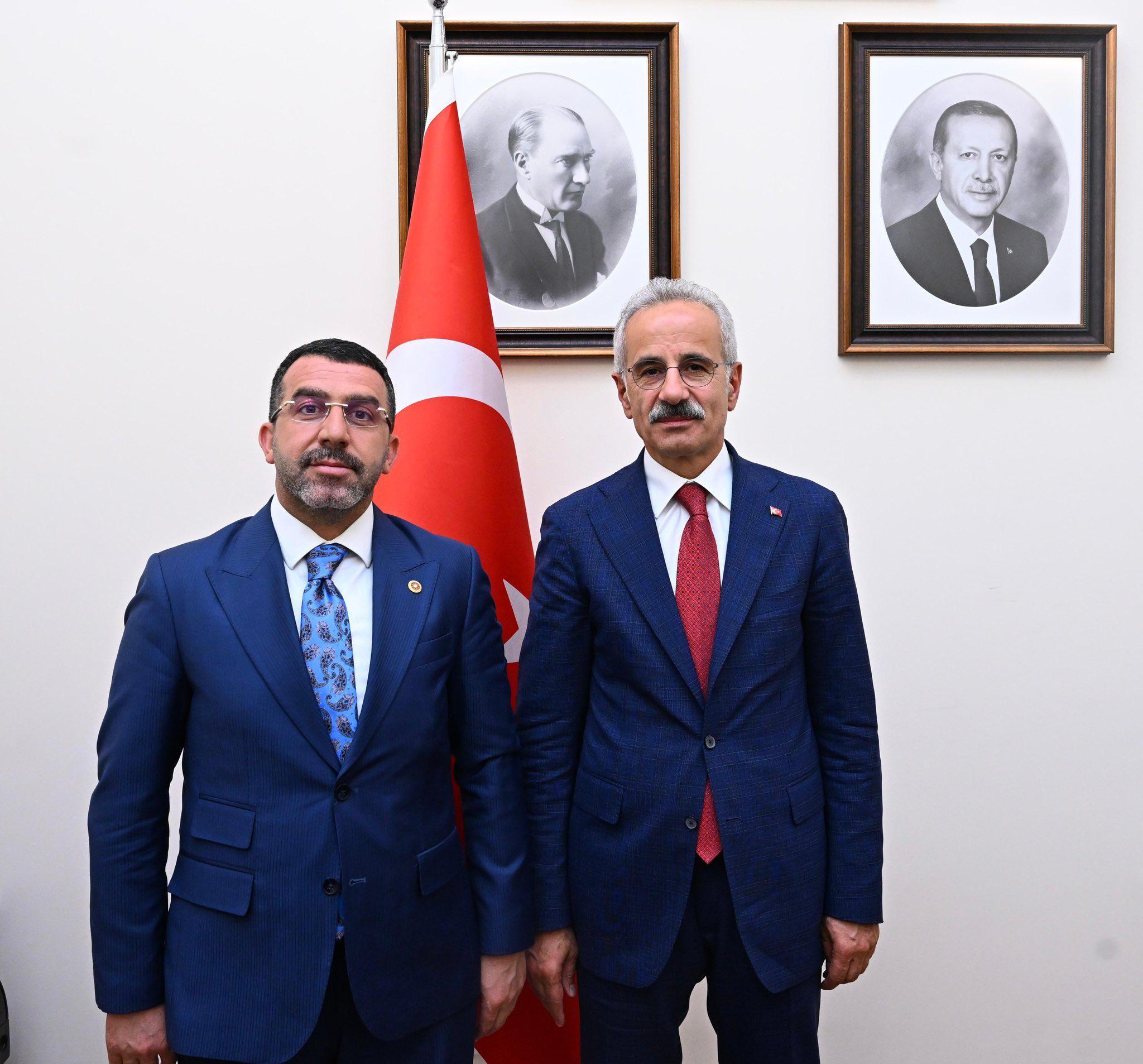 AK Parti Kars Milletvekili Adem Çalkın’dan Bakan Uraloğlu’na ziyaret: Kars’ın ulaşım talepleri gündeme geldi