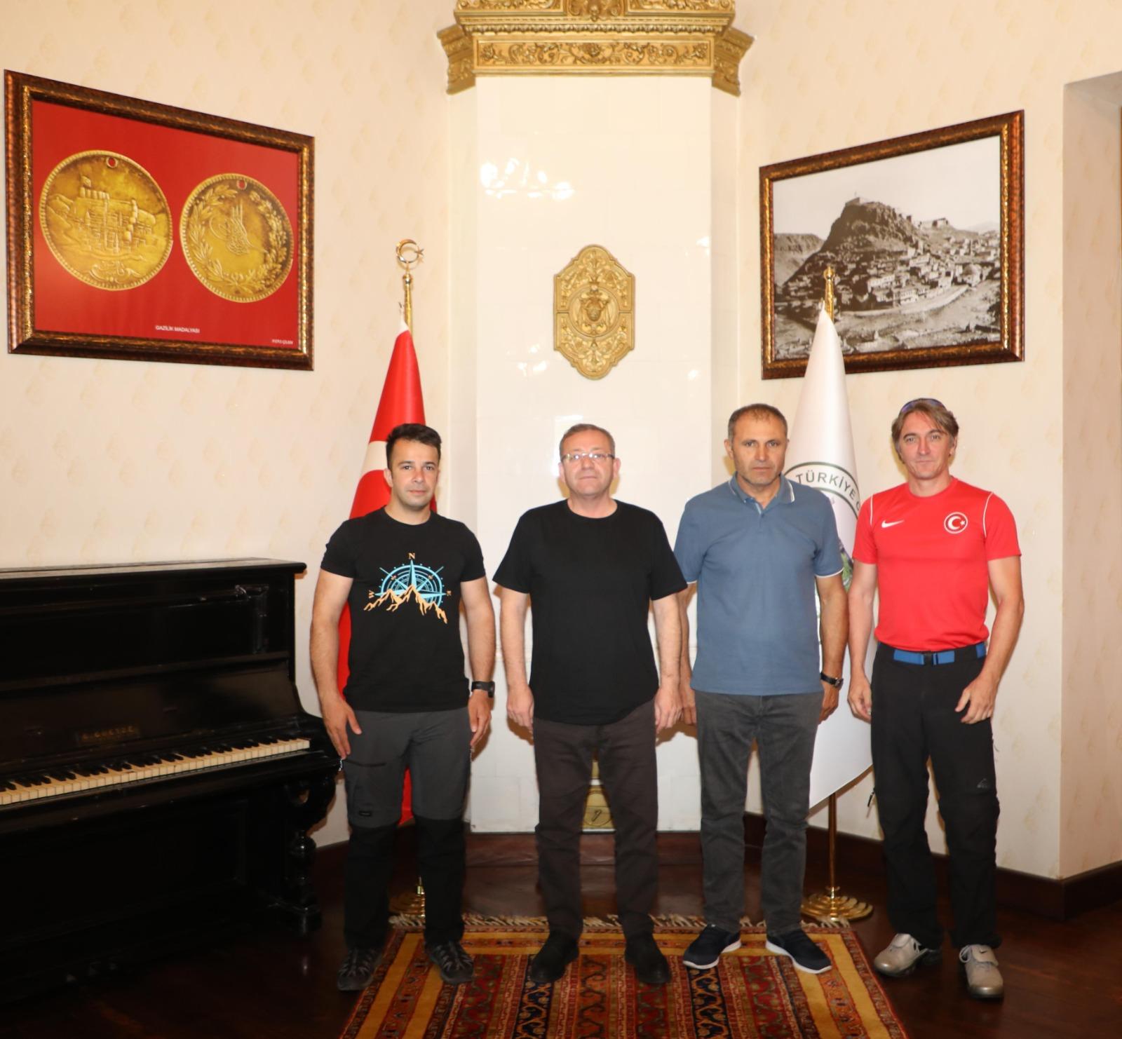 Kars’ta dağ sporları için önemli görüşme