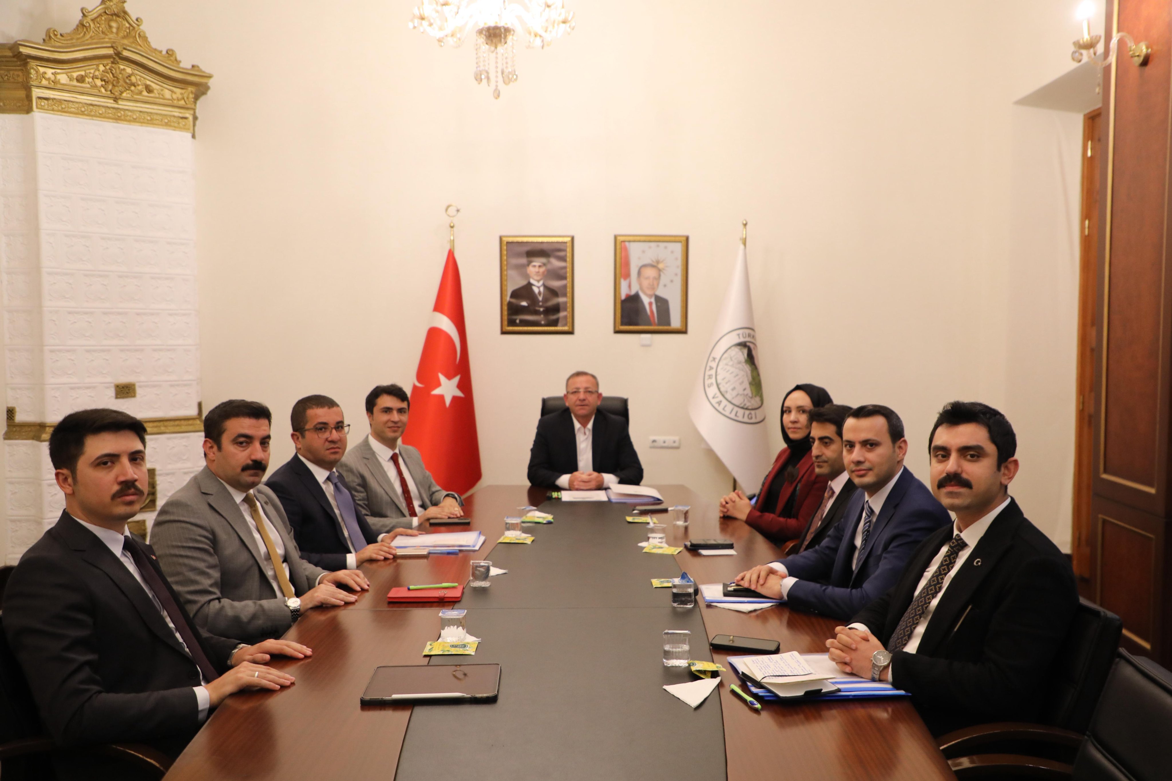 Kars Valisi Ziya Polat’ın başkanlığında "Kaymakamlar Toplantısı" düzenlendi