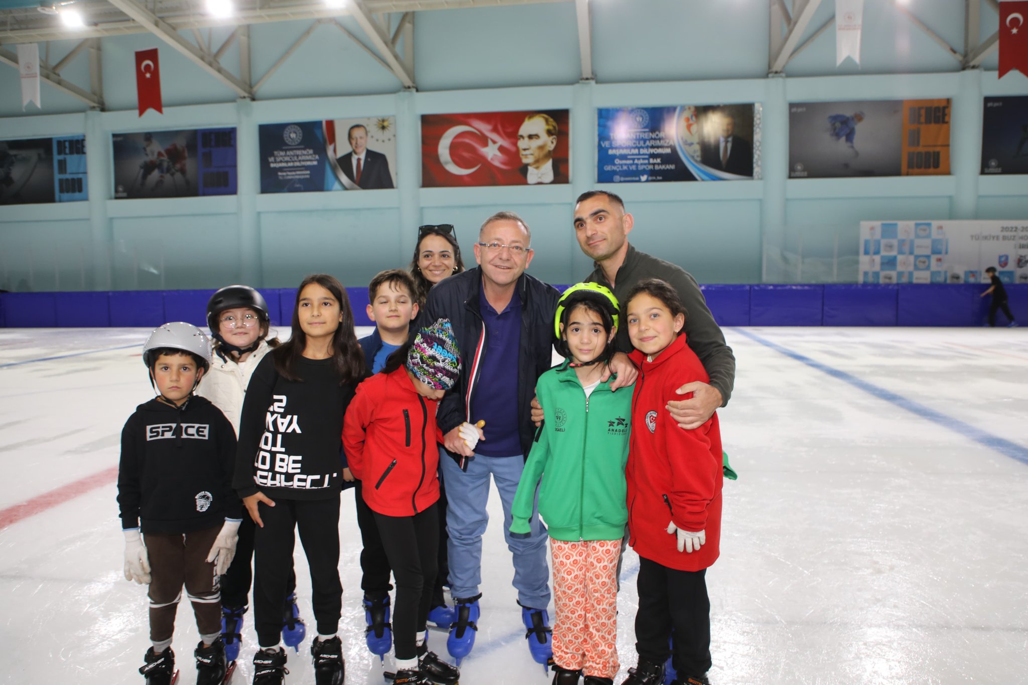 Vali Ziya Polat, Sürat Pateni etkinliğinde sporcularla bir araya geldi