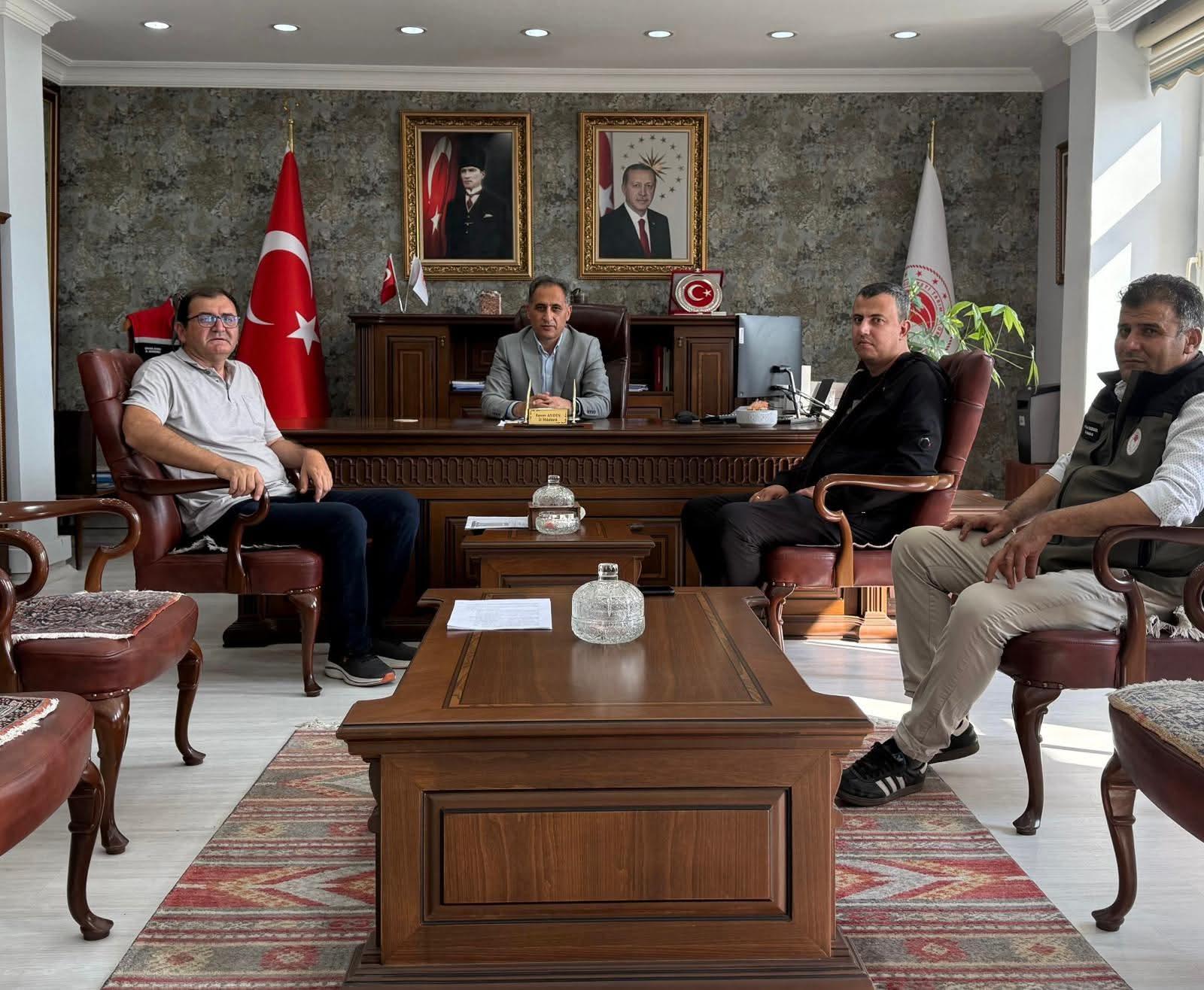 Şap Enstitüsü uzmanlarından Kars İl Tarım ve Orman Müdürlüğü’ne ziyaret