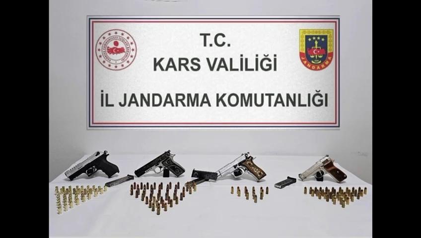 Kars’ta yaylada ruhsatsız silah operasyonu: 4 kişi hakkında adli işlem başlatıldı