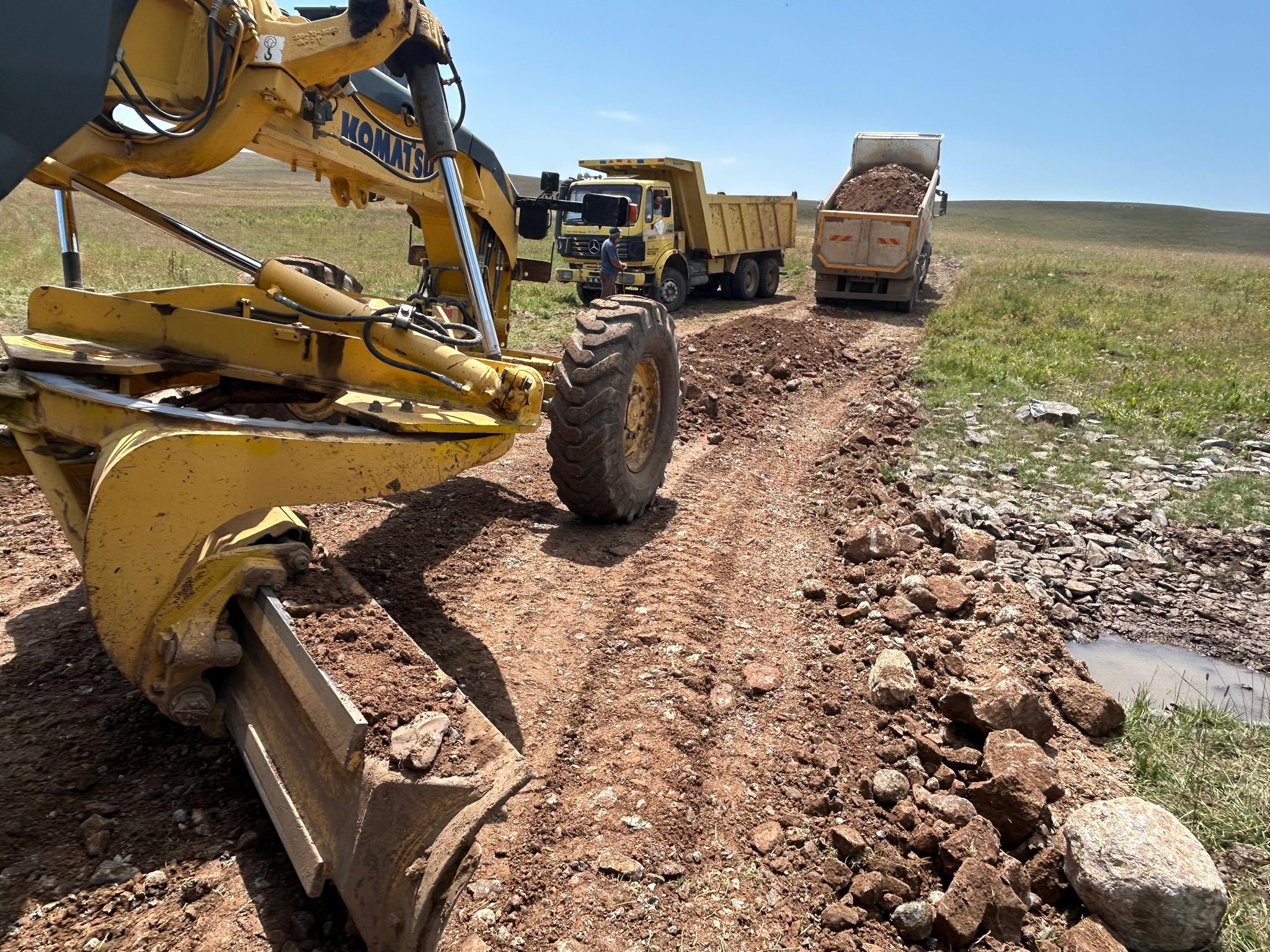 Susuz’un yayla yollarında büyük atılım: Aynalı ve Ortalar yolları tamamlandı, sırada Porsuklu var