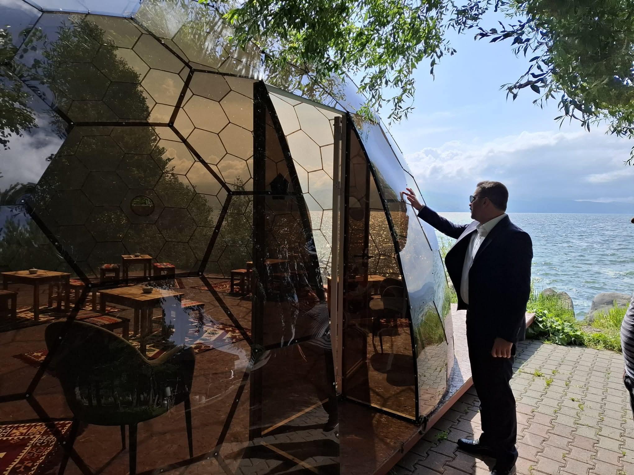 Kaymakam Muhammed Burak Akköz, Mesire Alanı ve Kars Küre Kafede incelemede bulundu