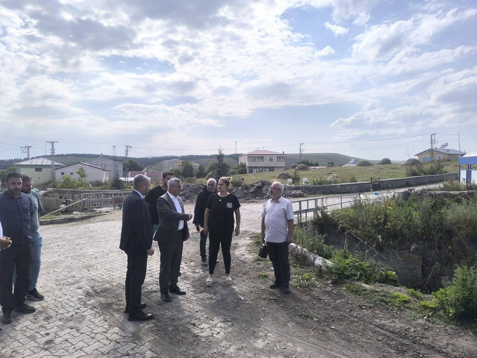 DSİ 24. Bölge Müdürü Serdar Kotan, Ardahan’daki derelerde devam eden çalışmaları yerinde inceledi