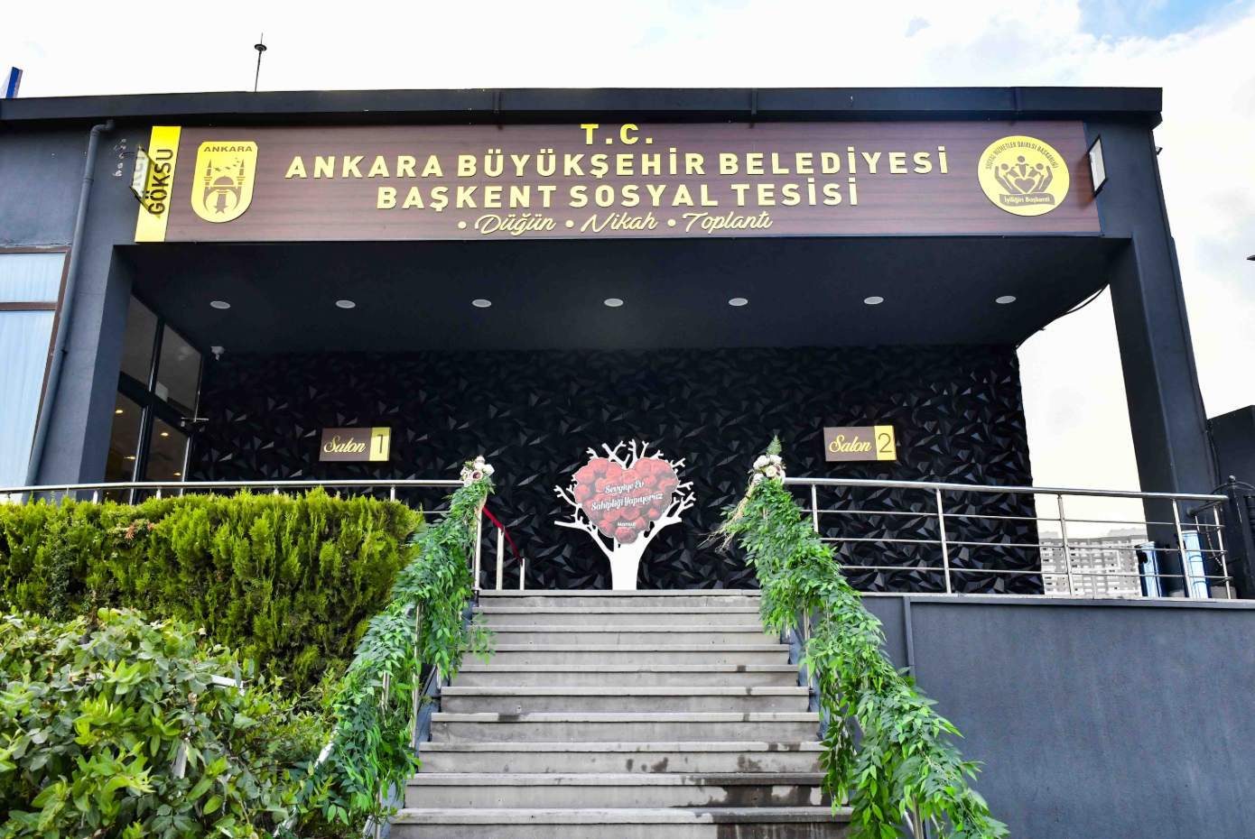 Ankara Büyükşehir Belediyesi'nden ücretsiz düğün salonu