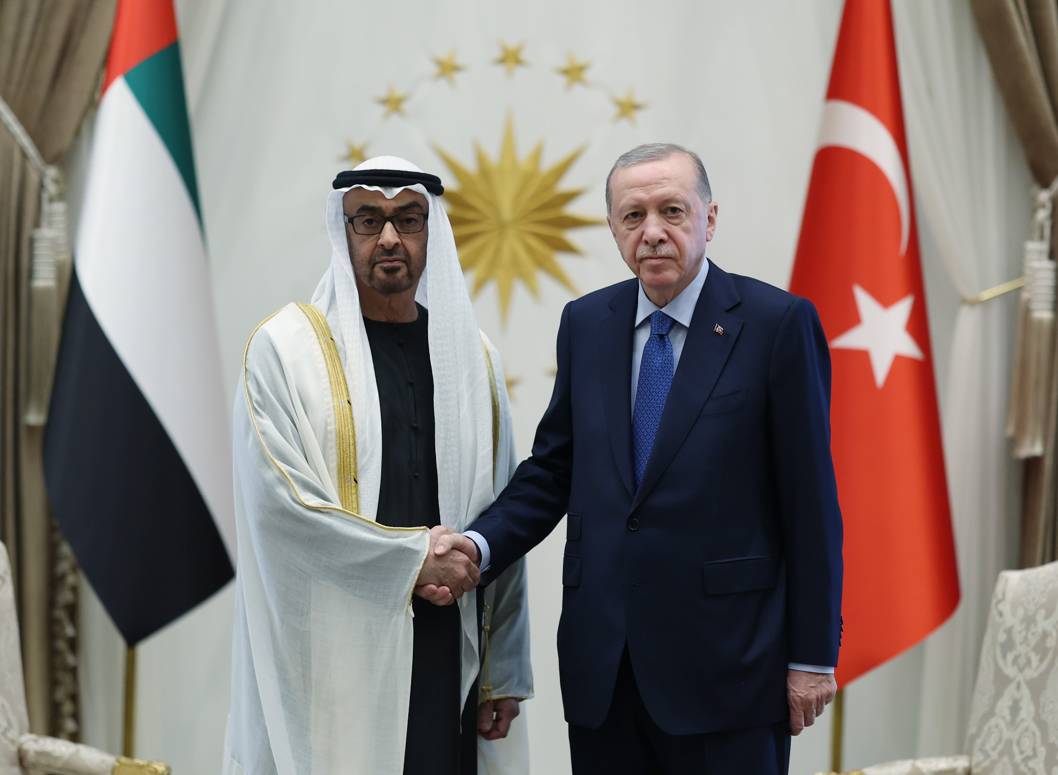 BAE Devlet Başkanı Al Nahyan Ankara’da