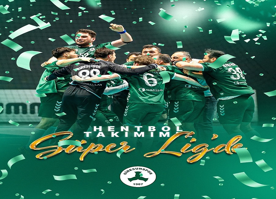 Giresunspor erkek hentbol takımı Süper Lig’de