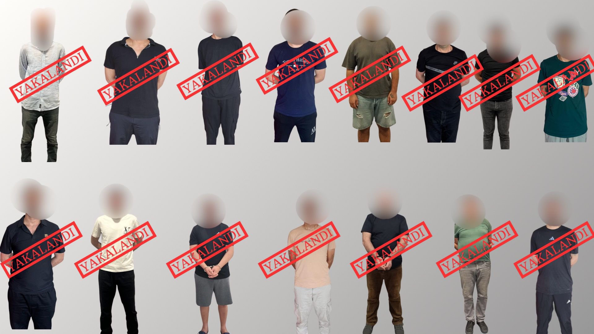 Yurt dışına kaçan 15 suçlu Türkiye'ye getirildi