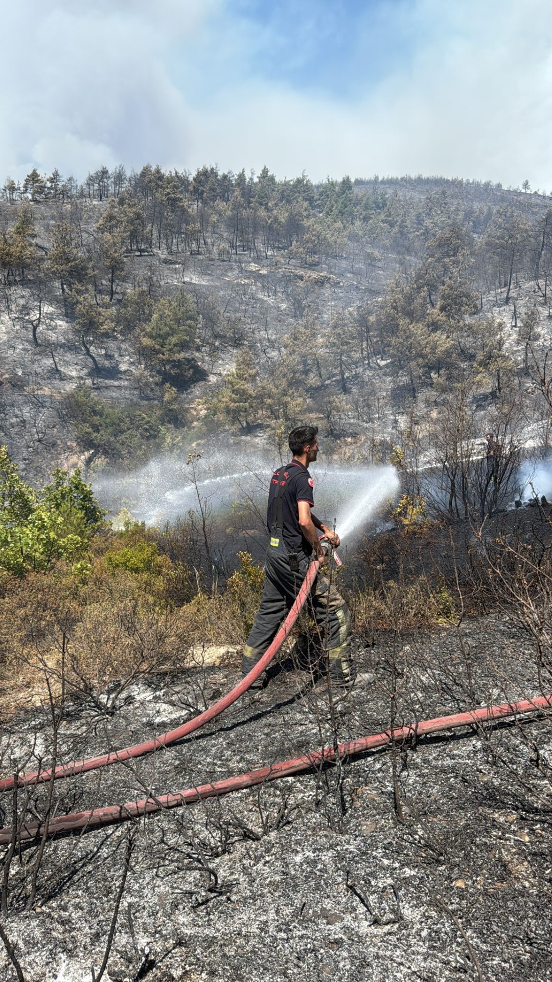 Kocaeli itfaiyesi Bursa’ya desteğe koştu