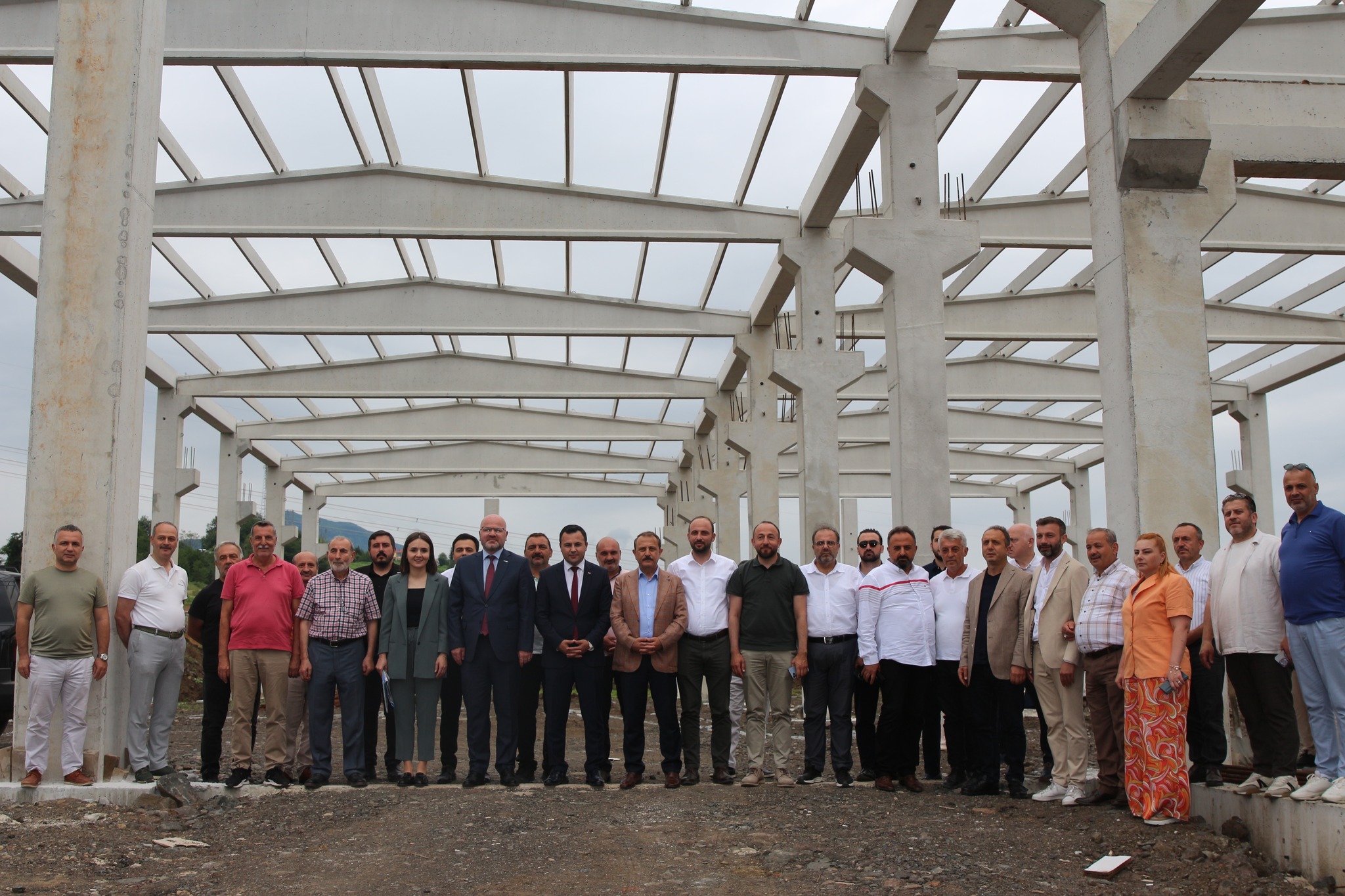MÜSİAD Trabzon Şube Başkanı İskenderoğlu’ndan Vakfıkebir Organize Sanayi Bölgesine ziyaret