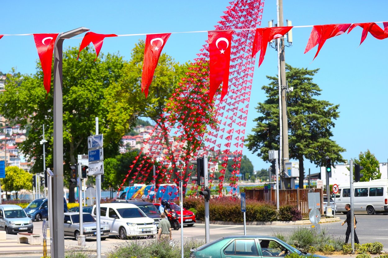 Ordu 15 Temmuz ruhuyla donandı
