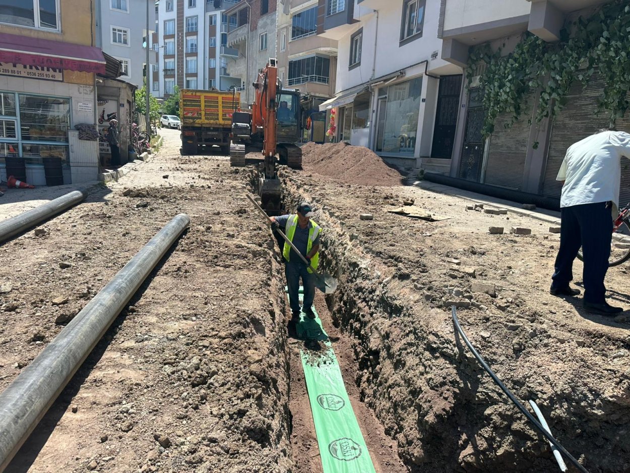 İlçenin 50 yıllık alt yapısı garanti altına alınıyor